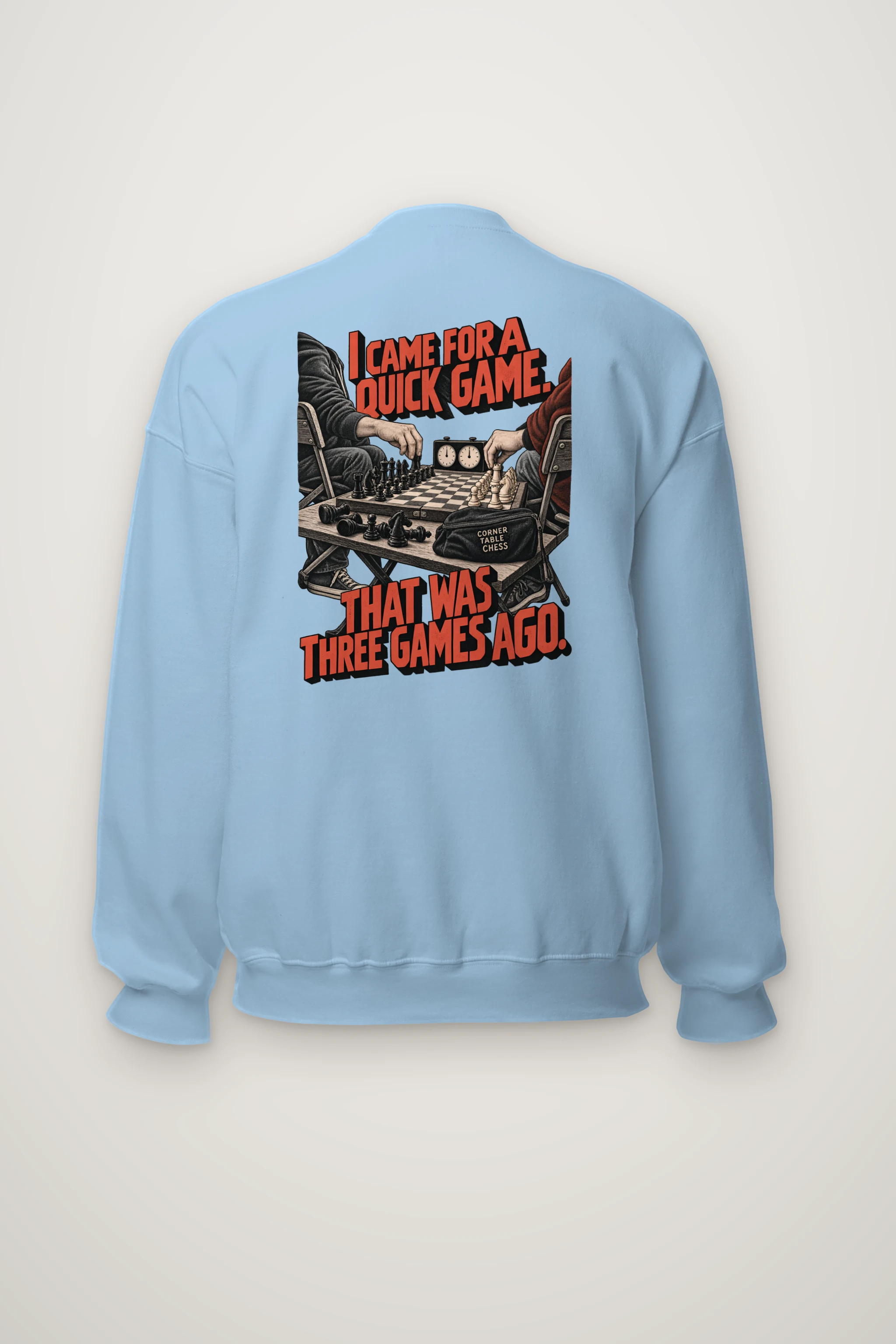 "I Came for a Quick Game" Heavy Blend Unisex Crewneck Sweatshirt