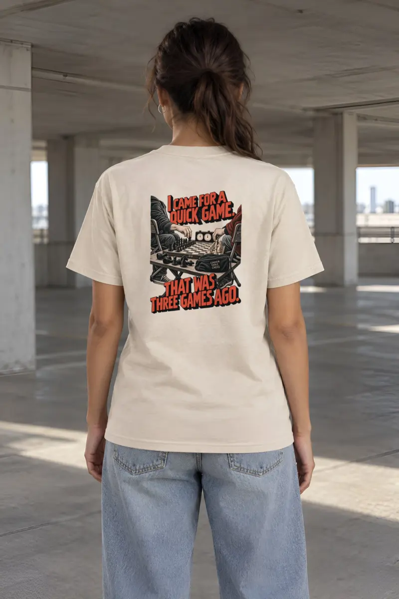 "I Came for a Quick Game" Heavyweight Unisex Crewneck T-shirt