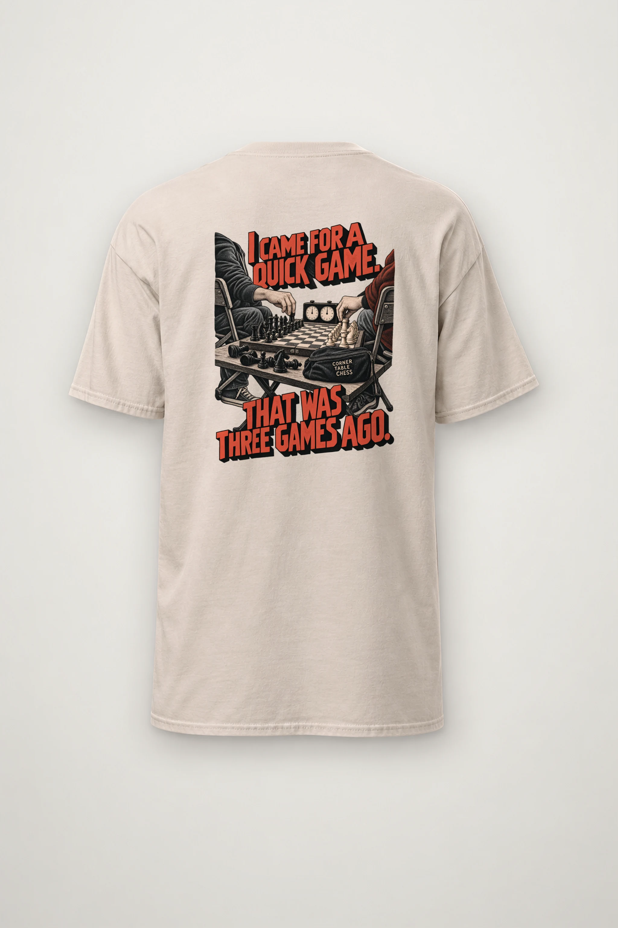 "I Came for a Quick Game" Heavyweight Unisex Crewneck T-shirt