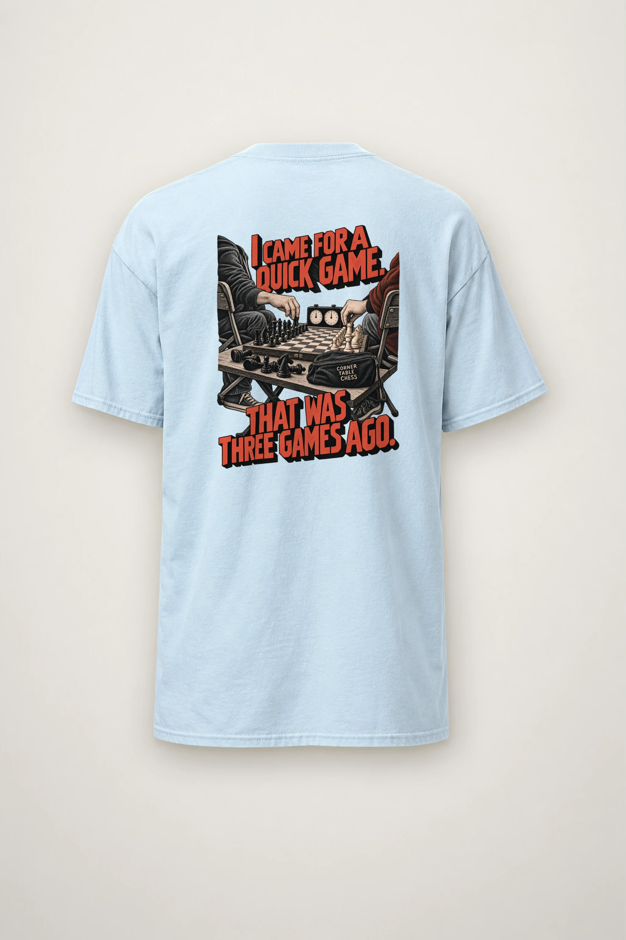 "I Came for a Quick Game" Heavyweight Unisex Crewneck T-shirt