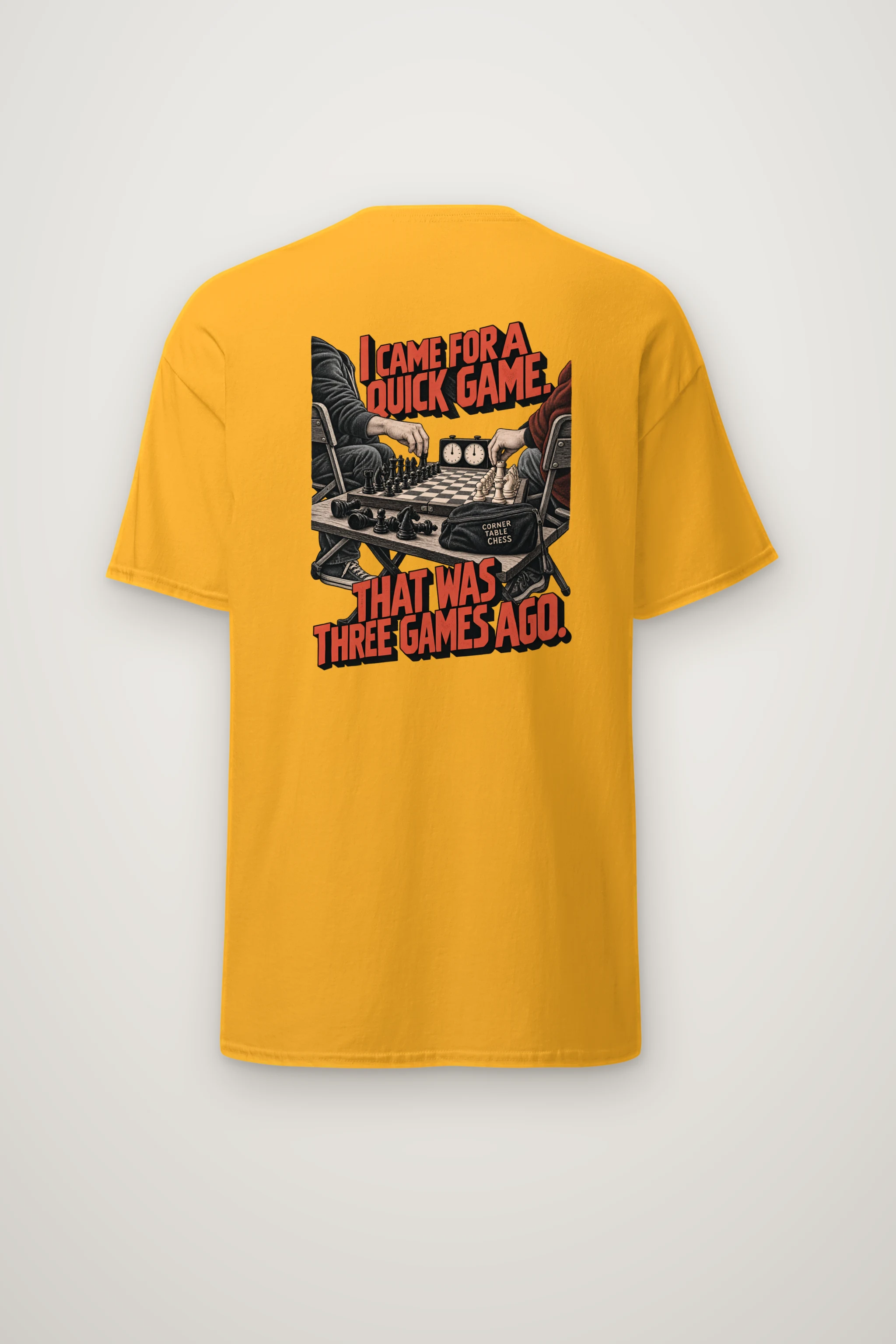 "I Came for a Quick Game" Heavyweight Unisex Crewneck T-shirt
