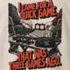 "I Came for a Quick Game" Heavyweight Unisex Crewneck T-shirt