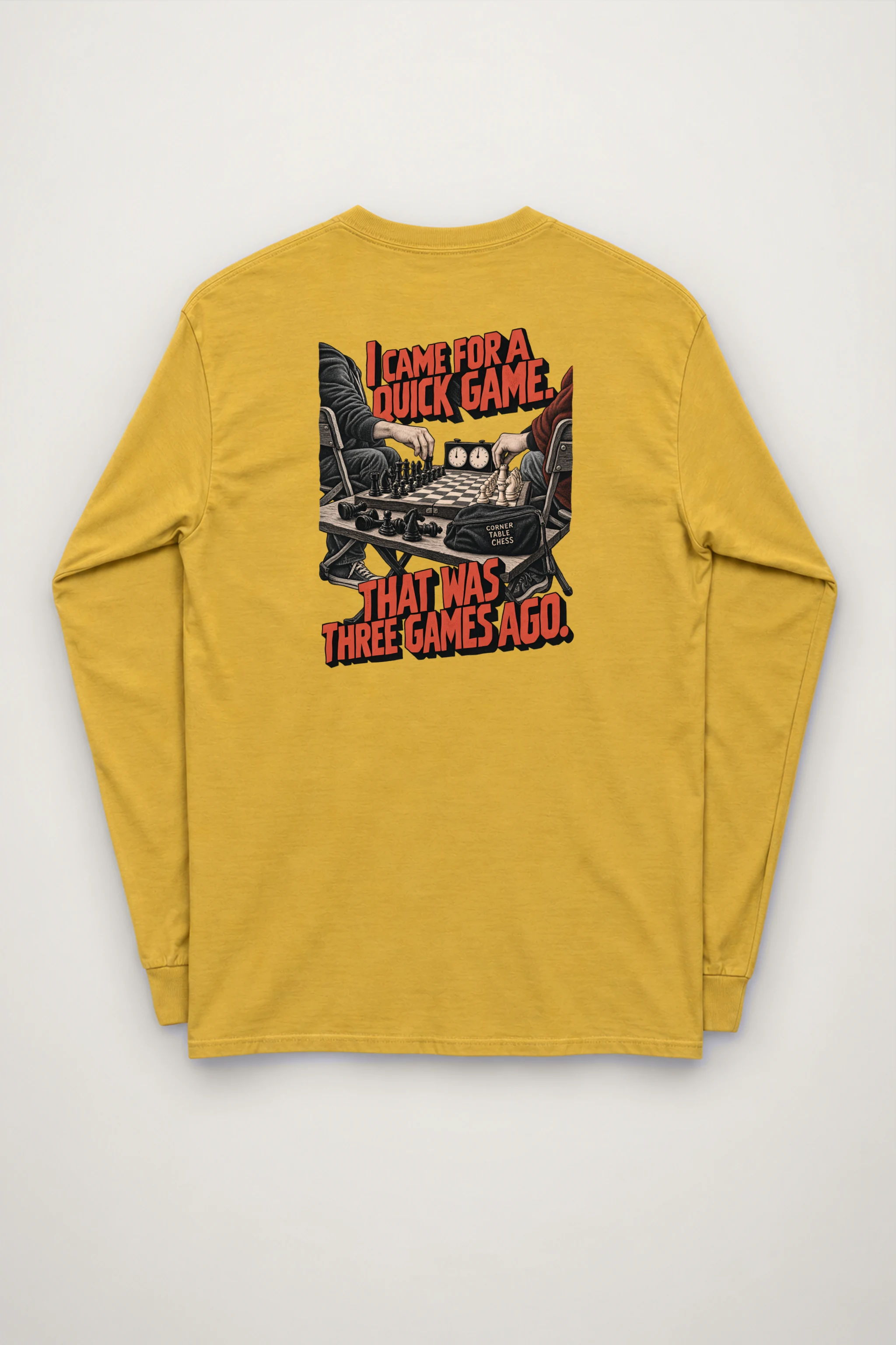 "I Came for a Quick Game" Unisex Longsleeve T-shirt