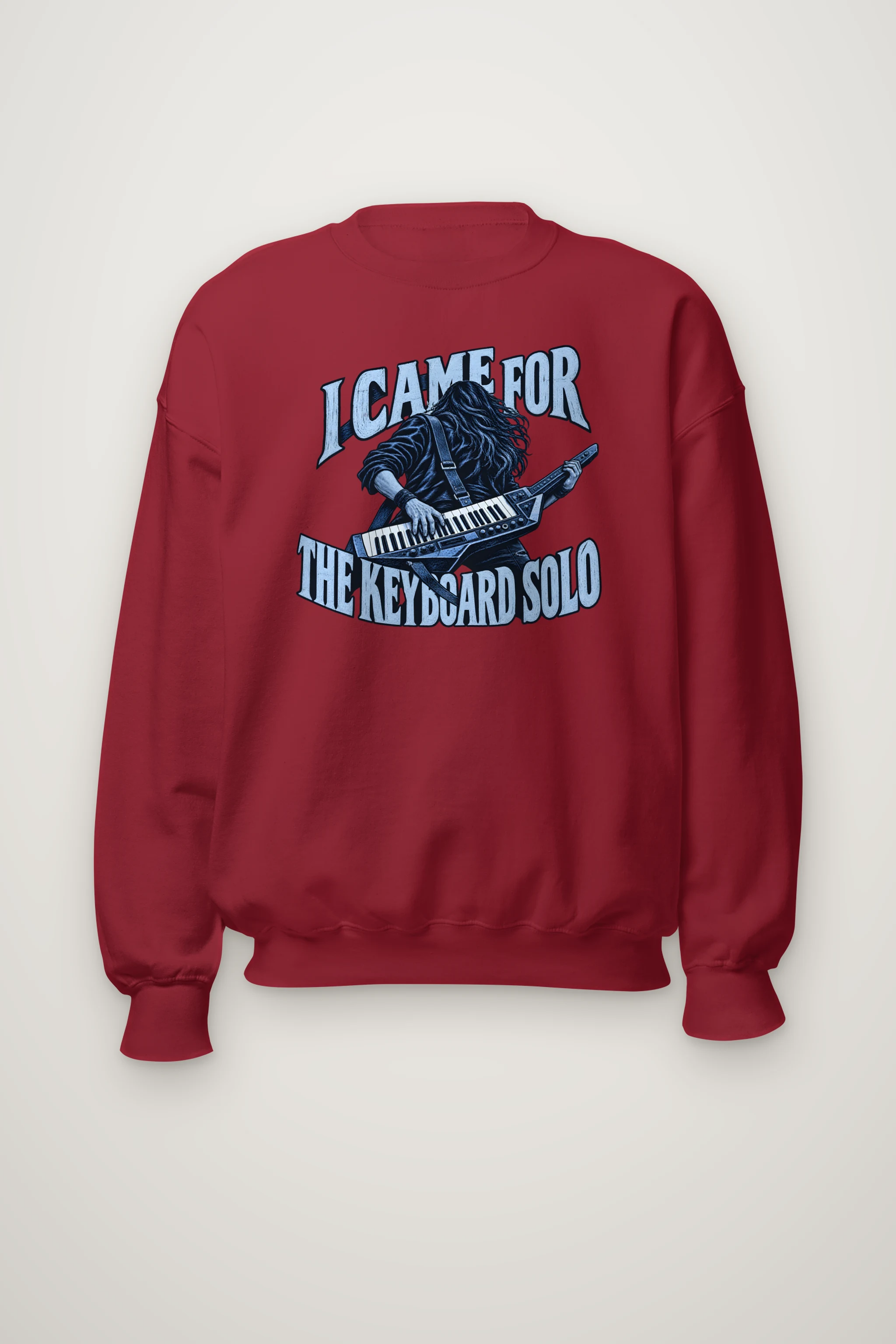 "I Came for the Keyboard Solo" Heavy Blend Unisex Crewneck Sweatshirt