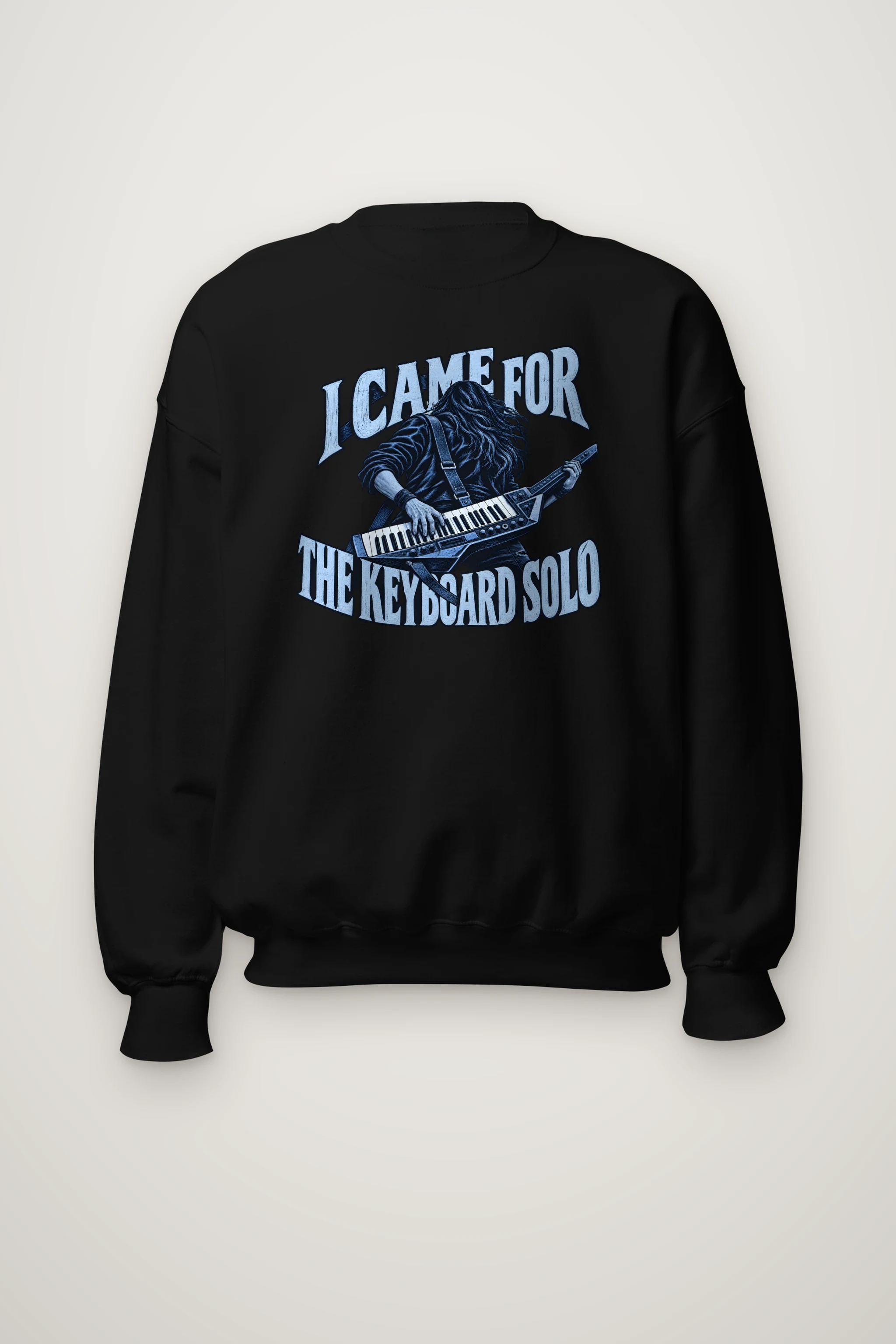 "I Came for the Keyboard Solo" Heavy Blend Unisex Crewneck Sweatshirt