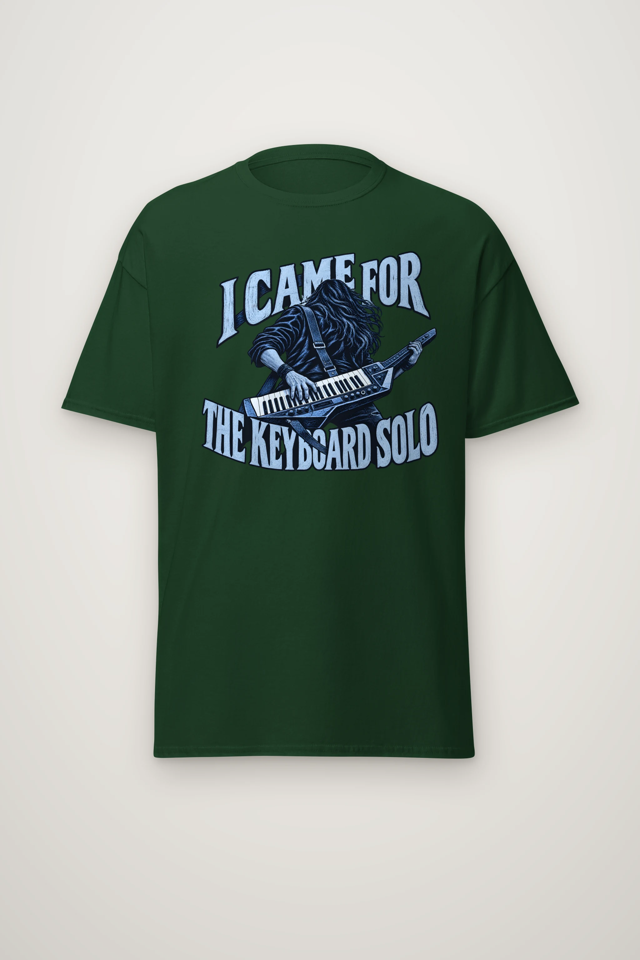 "I Came For The Keyboard Solo" Heavyweight Unisex Crewneck T-shirt