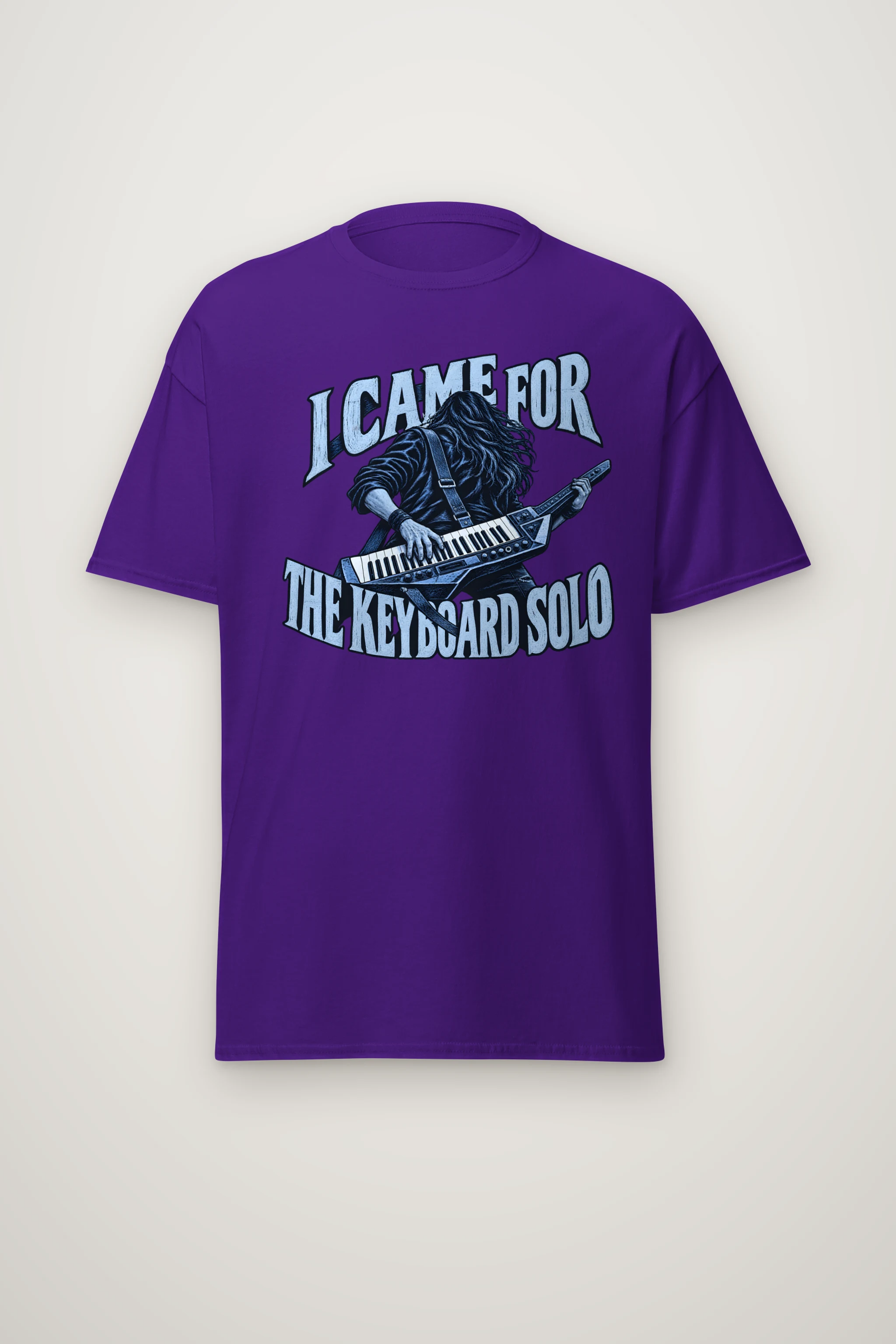 "I Came For The Keyboard Solo" Heavyweight Unisex Crewneck T-shirt