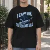 "I Came for the Keyboard Solo" Men's Oversized Heavyweight Crewneck T-Shirt