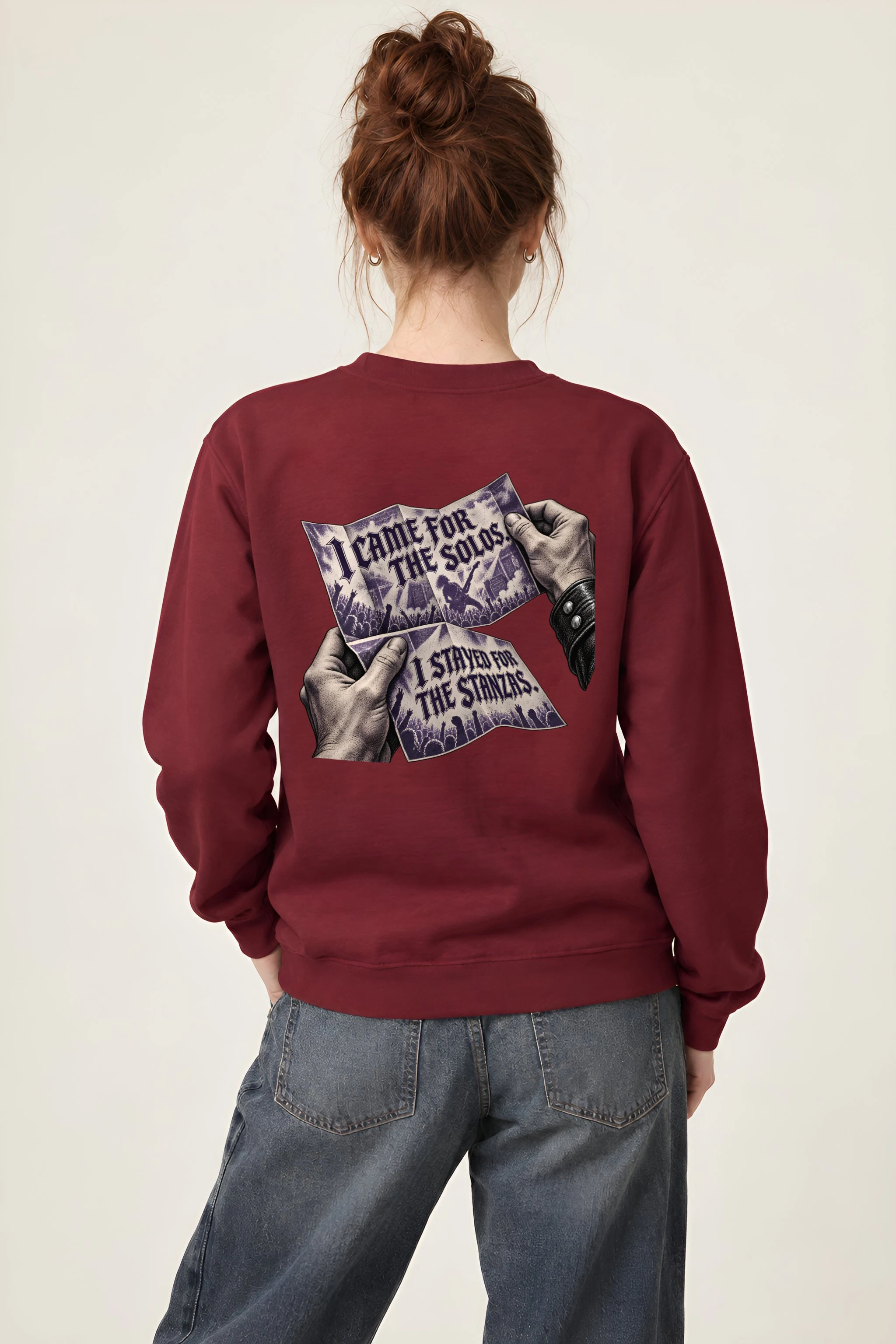 "I Came for the Solos" Heavy Blend Unisex Crewneck Sweatshirt