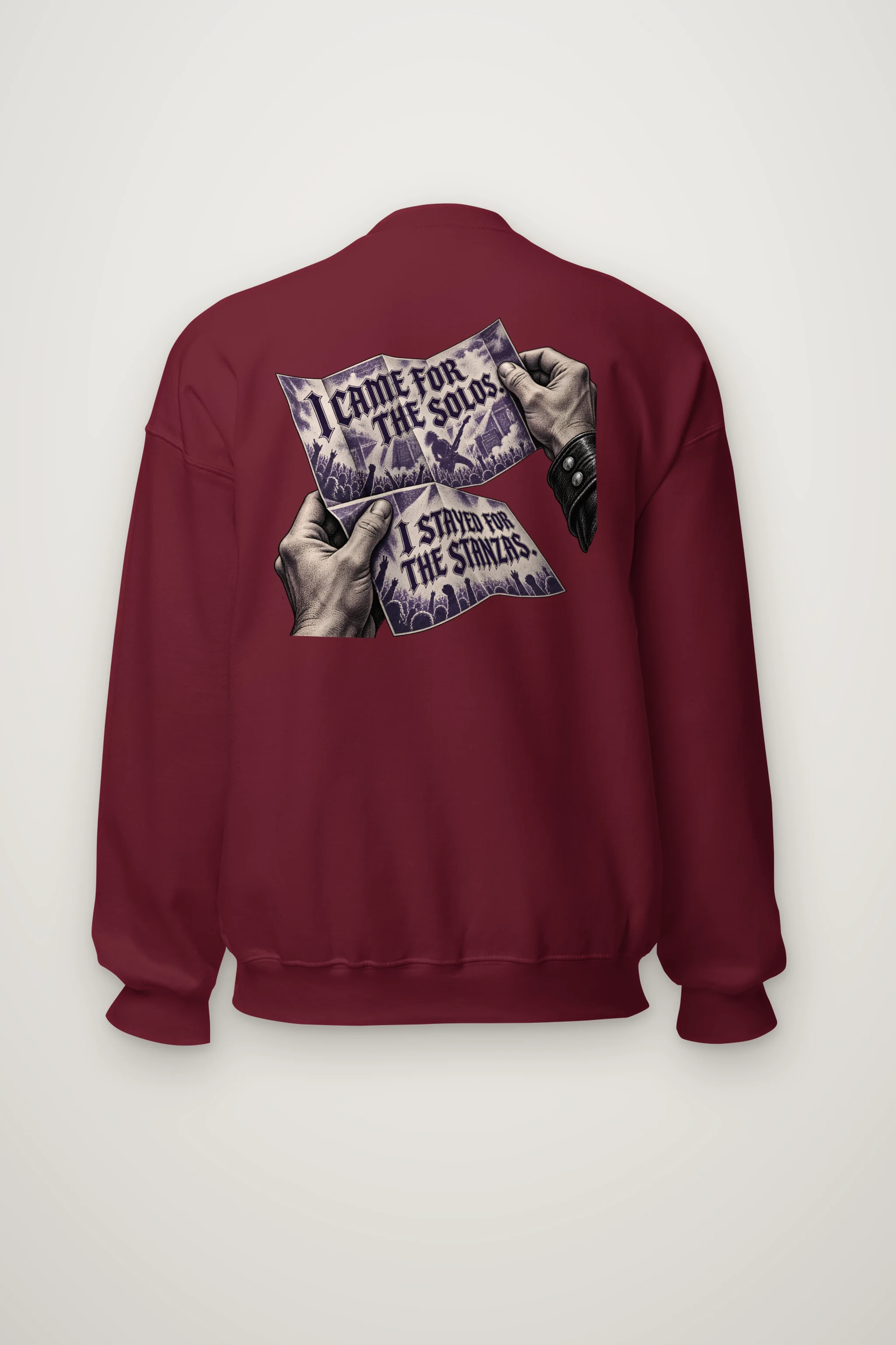 "I Came for the Solos" Heavy Blend Unisex Crewneck Sweatshirt