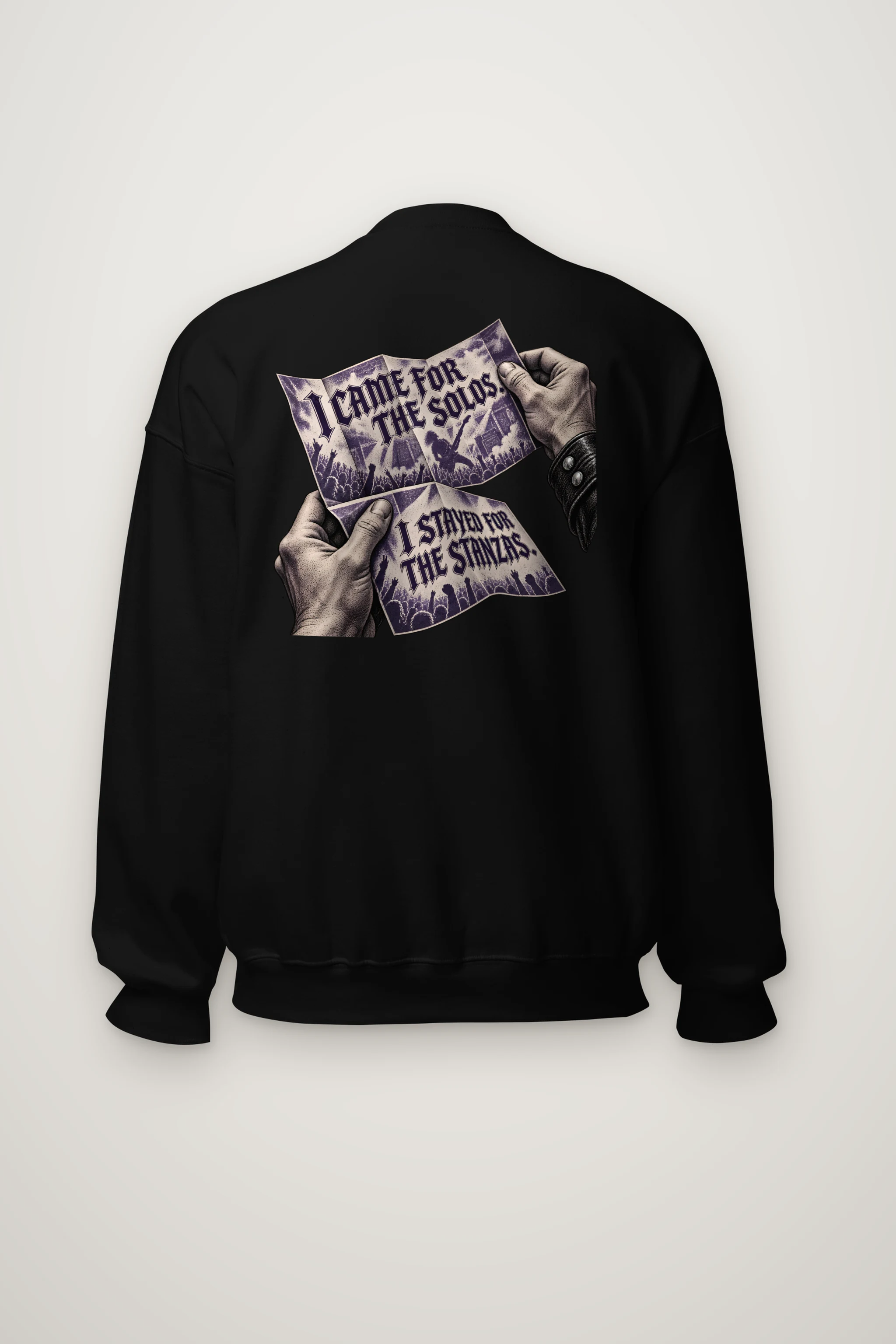 "I Came for the Solos" Heavy Blend Unisex Crewneck Sweatshirt