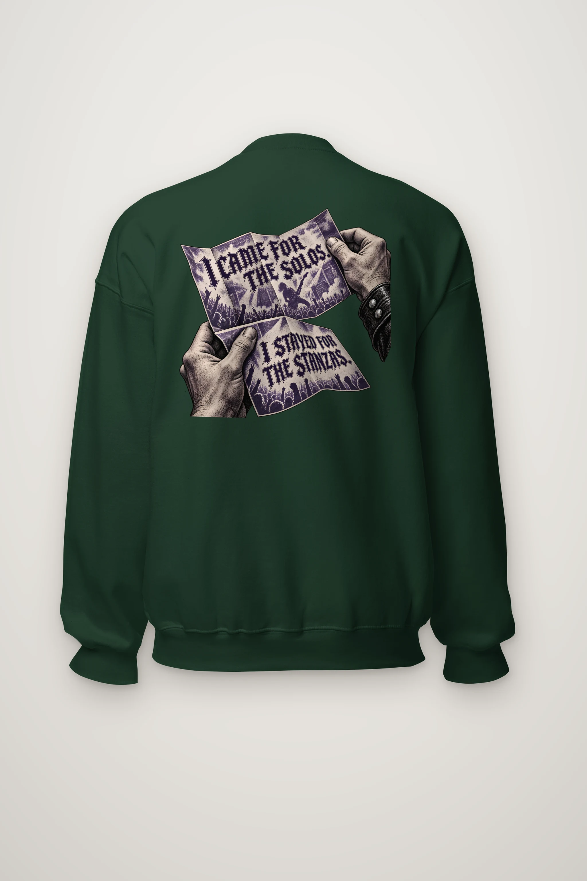 "I Came for the Solos" Heavy Blend Unisex Crewneck Sweatshirt