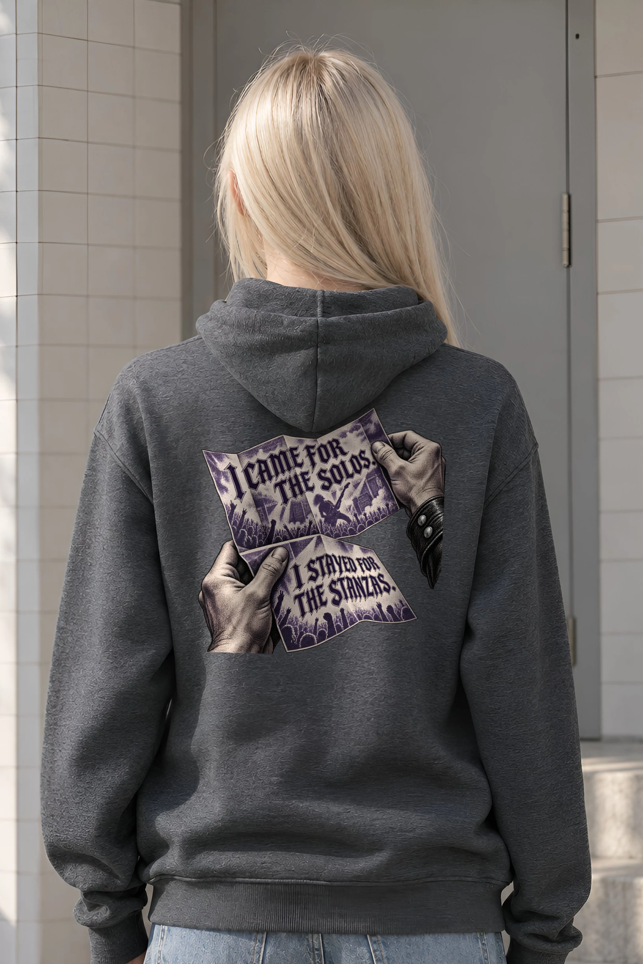"I Came for the Solos" Heavy Blend Unisex Pullover Hoodie