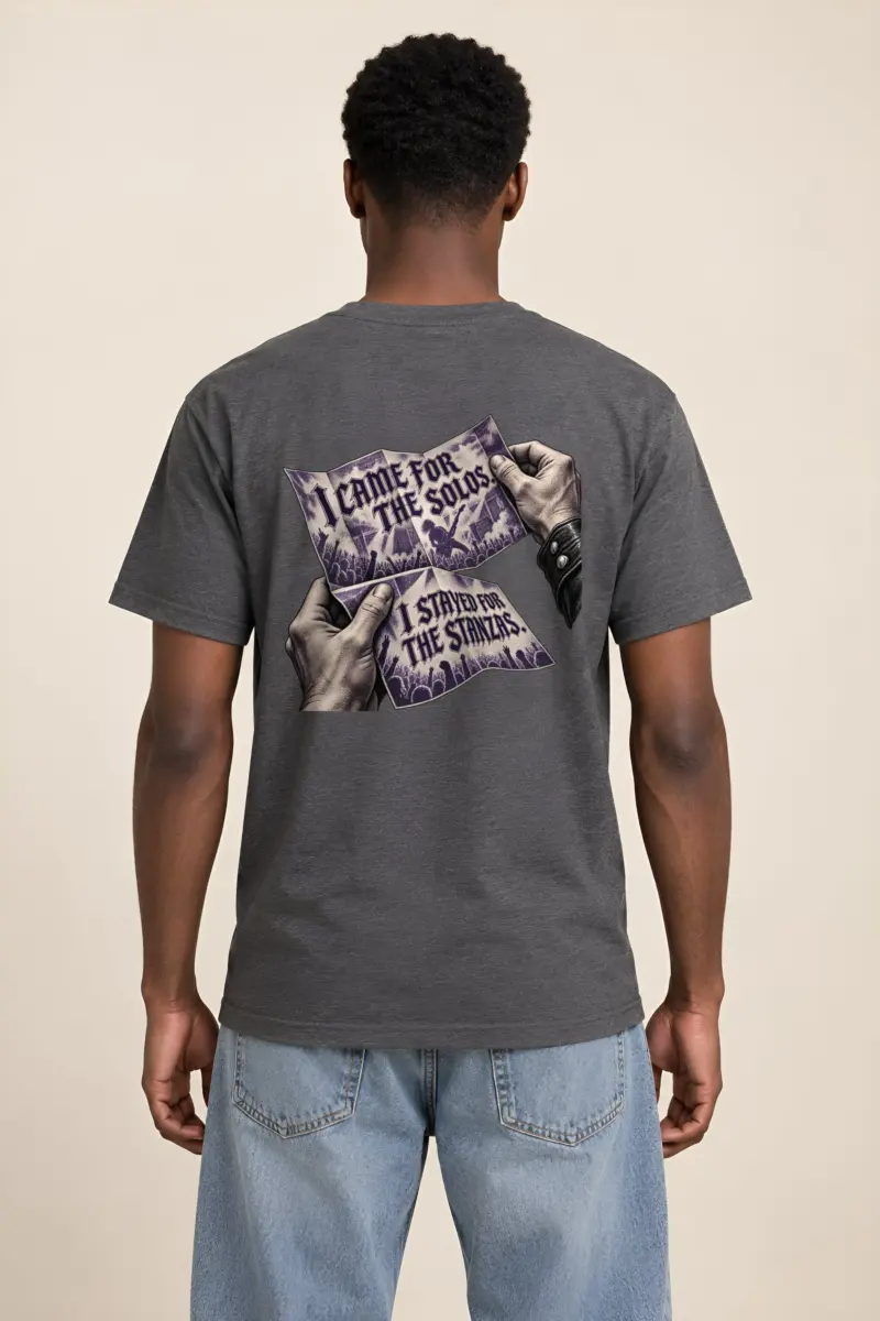 “I Came for the Solos” Heavyweight Unisex Crewneck T-shirt
