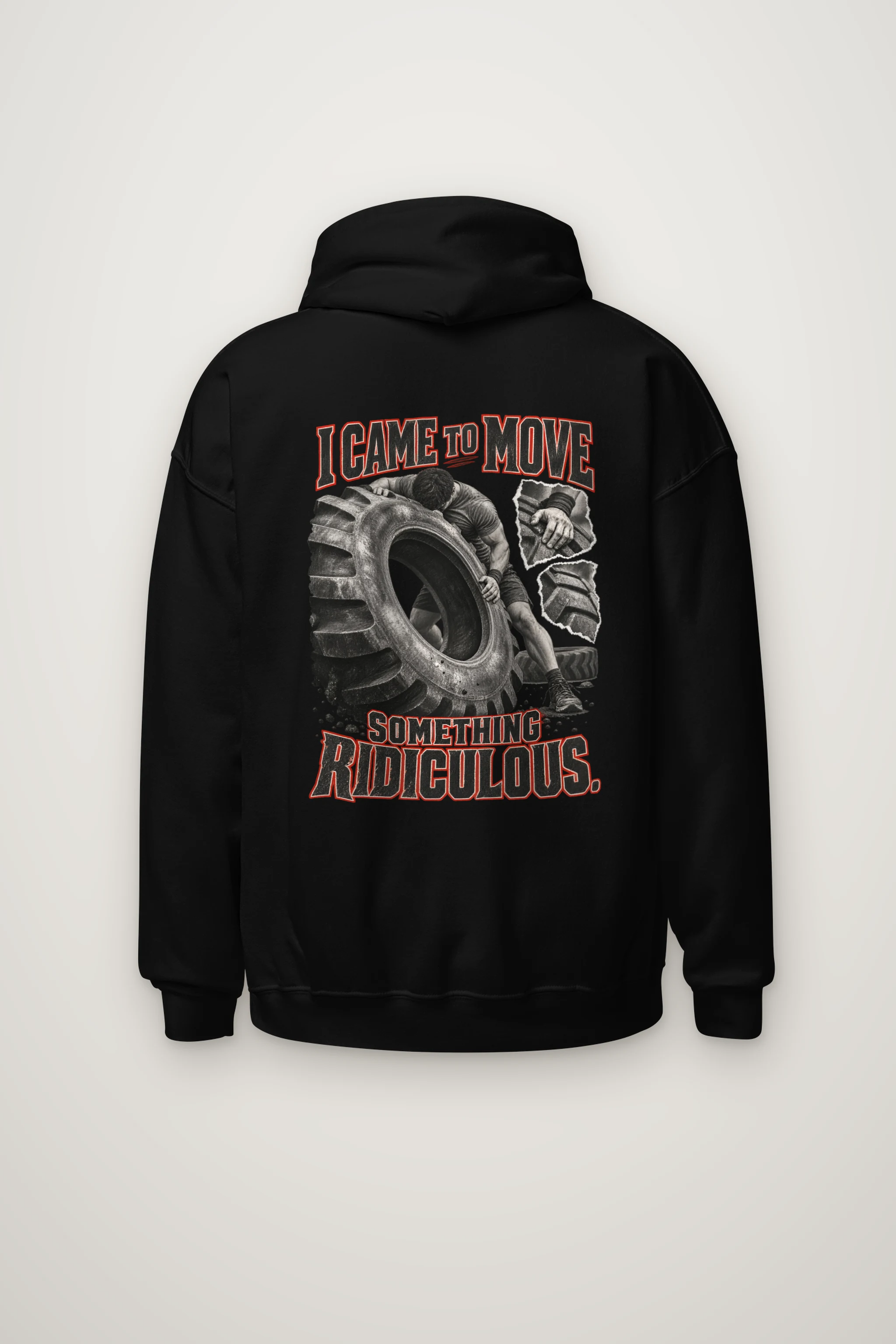 "I Came to Move Something Ridiculous" Heavy Blend Unisex Pullover Hoodie