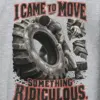 "I Came to Move Something Ridiculous" Heavy Blend Unisex Pullover Hoodie