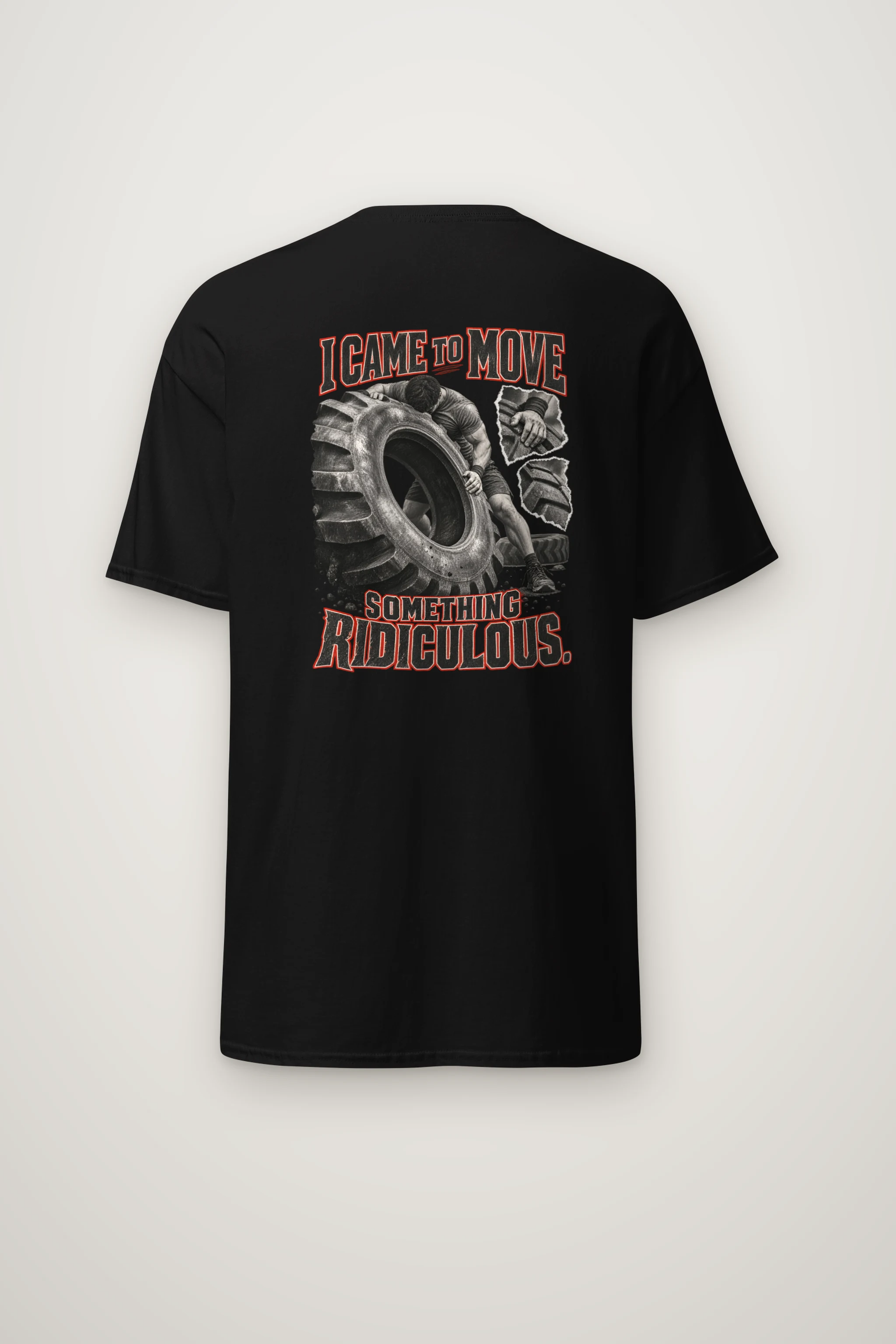 "I Came To Move Something Ridiculous" Heavyweight Unisex Crewneck T-shirt