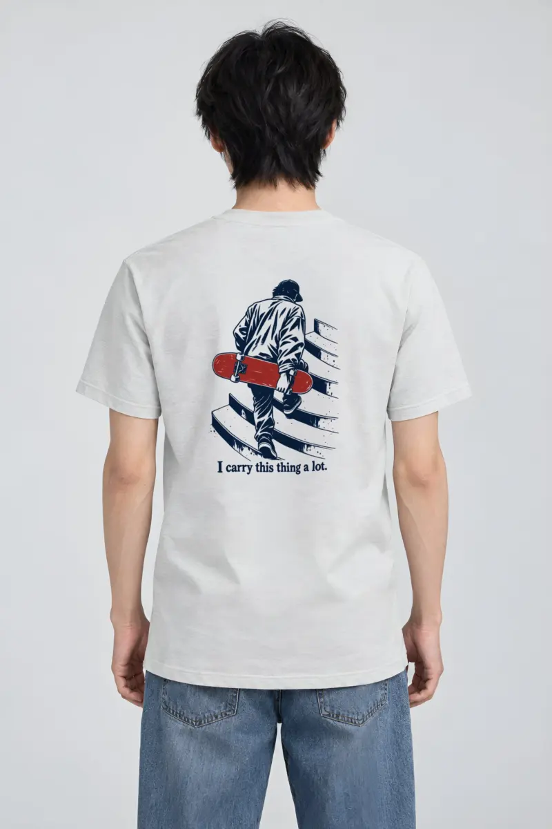 "I Carry This Thing A Lot" Heavyweight Unisex Crewneck T-shirt