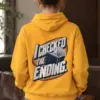"I Checked The Ending" Heavy Blend Unisex Pullover Hoodie