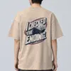 "I Checked The Ending" Men's Oversized Heavyweight Crewneck T-Shirt