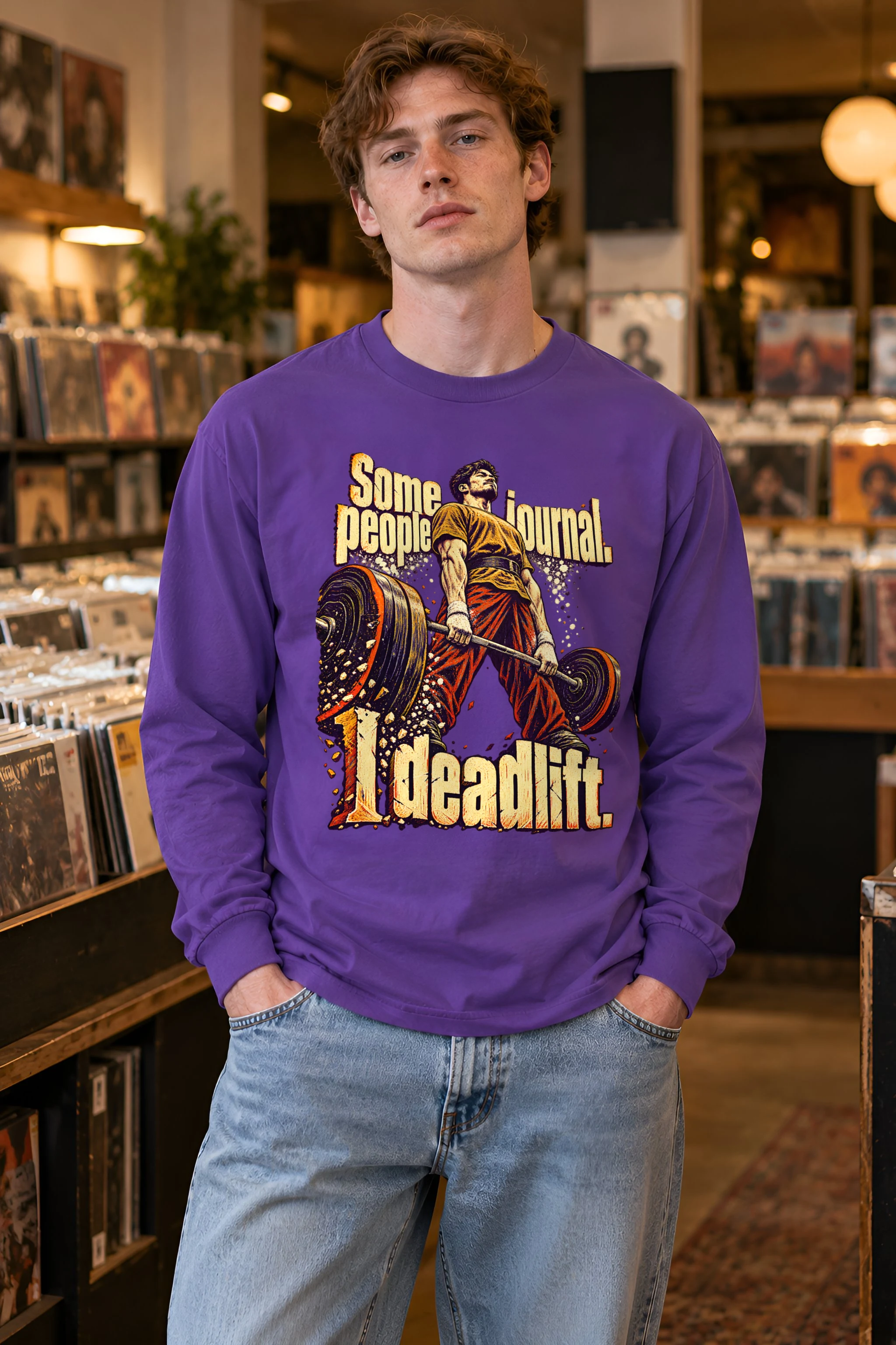 "I Deadlift" Unisex Longsleeve T-shirt