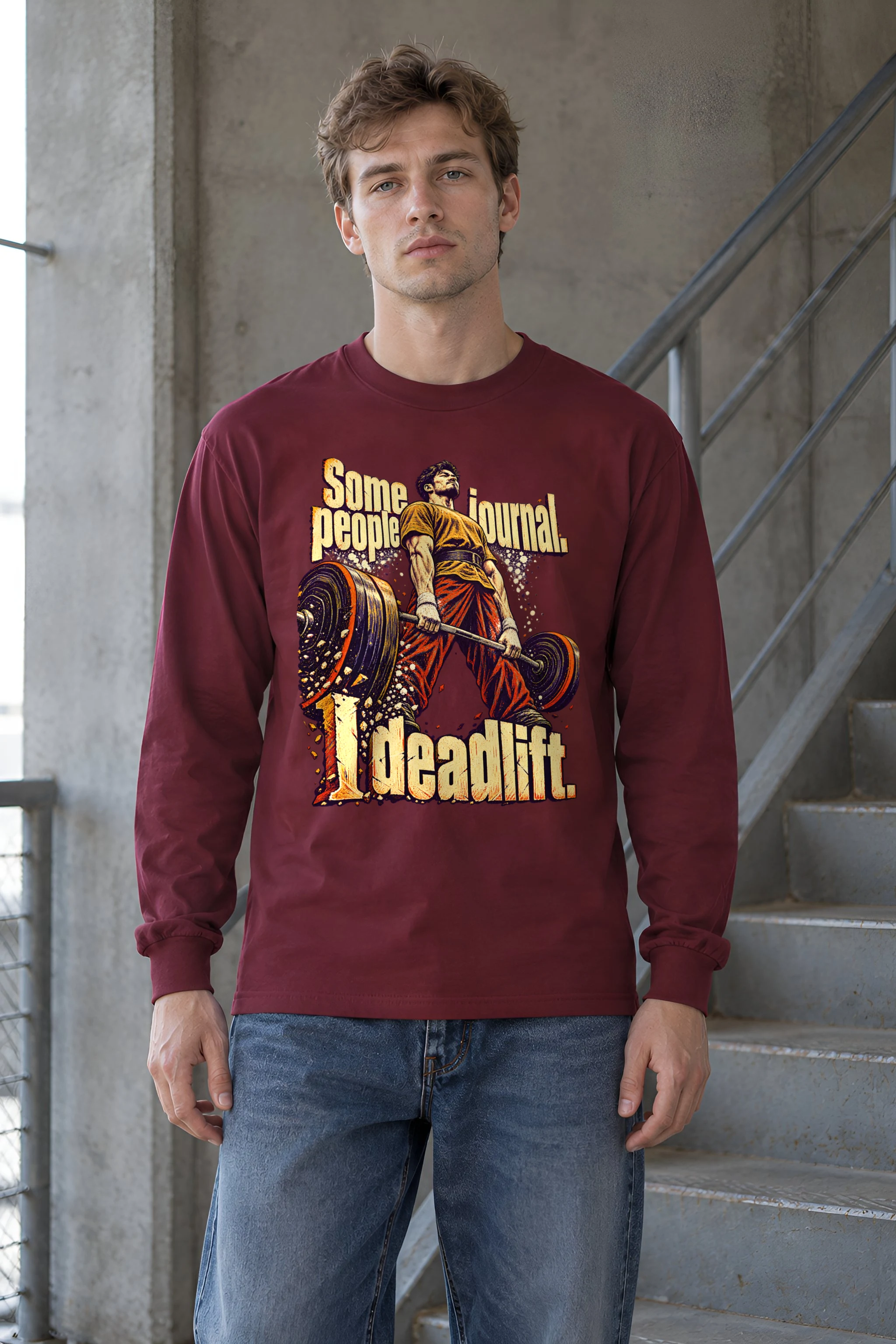 "I Deadlift" Unisex Longsleeve T-shirt