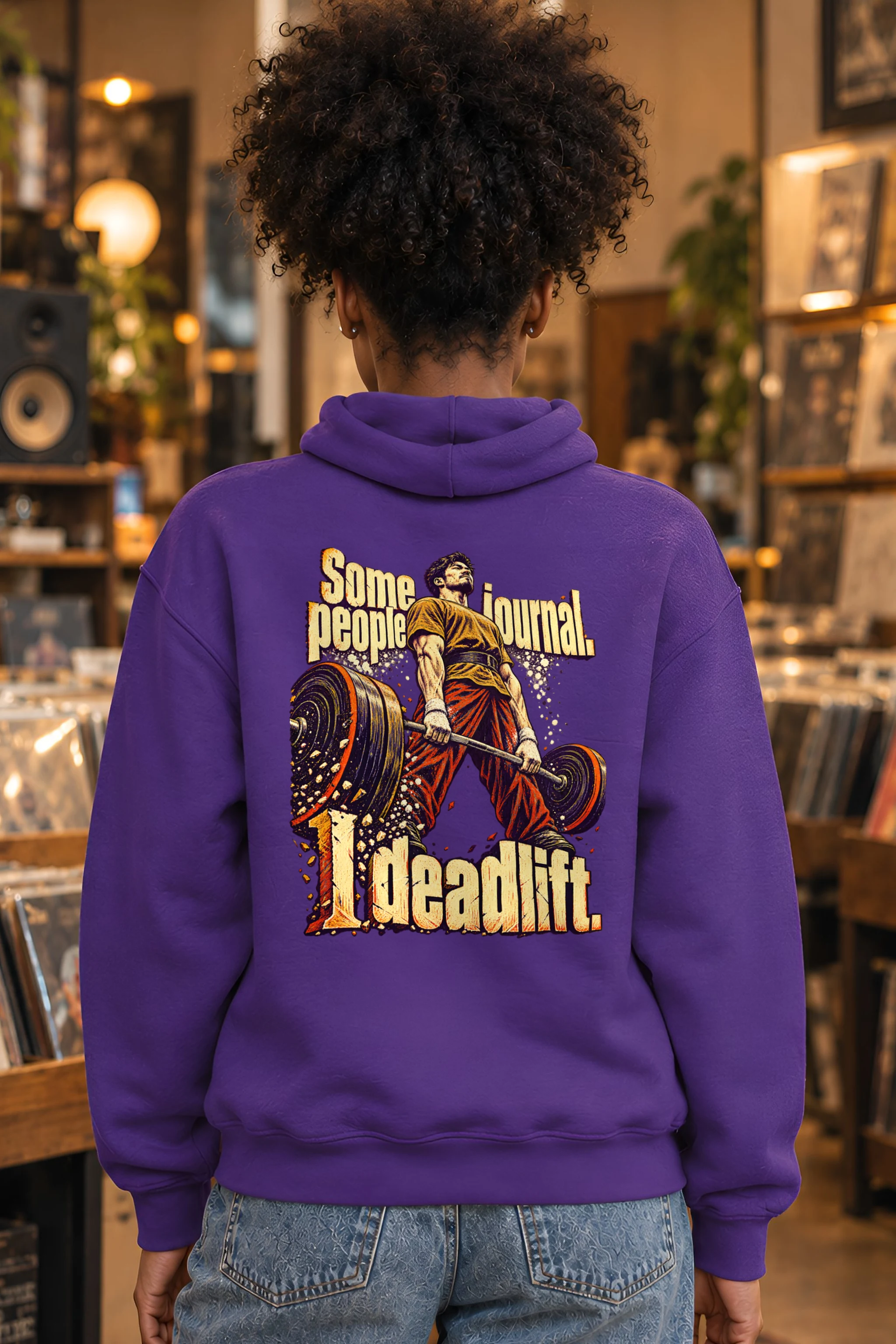 "I Deadlift" Unisex Pullover Hoodie