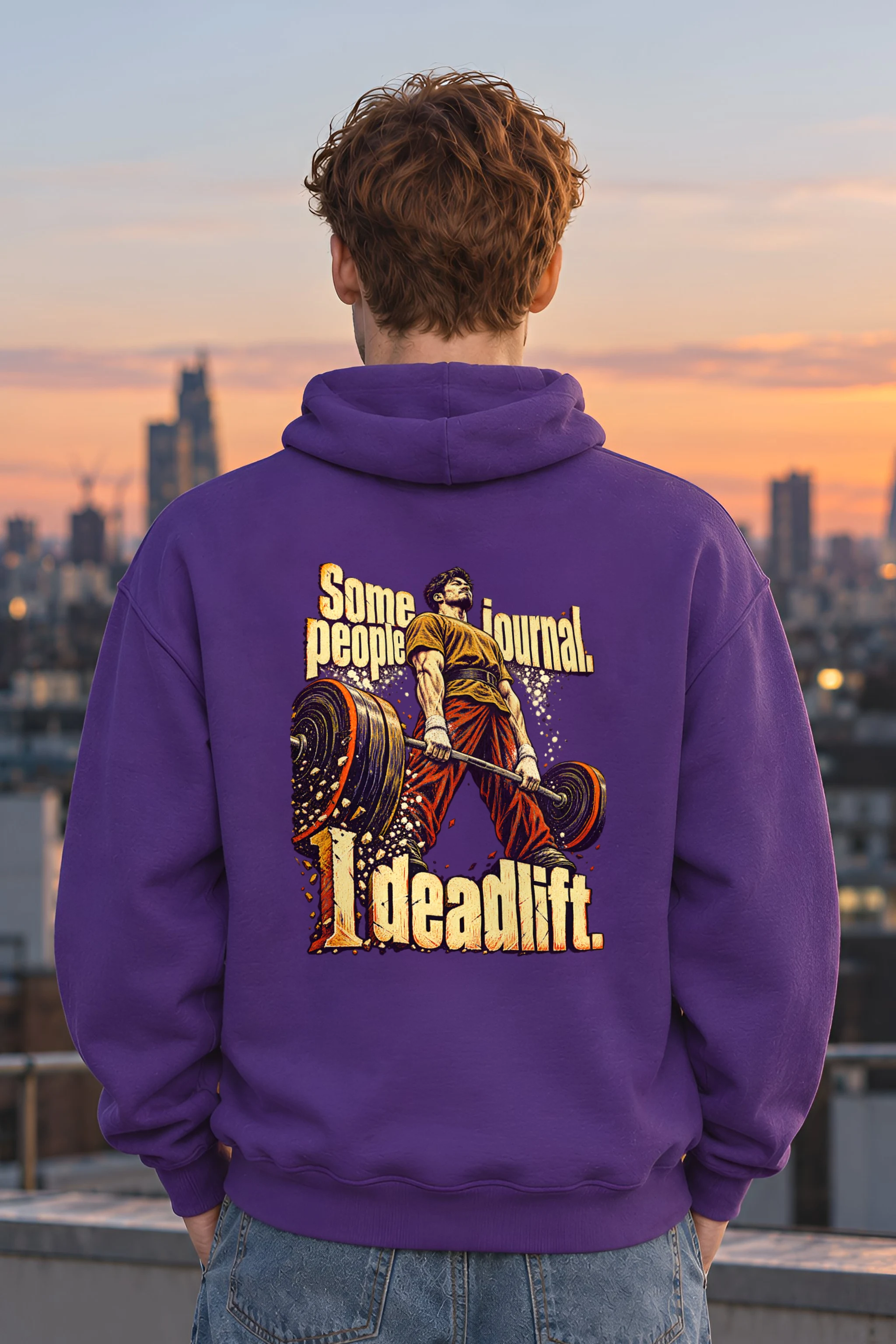 "I Deadlift" Unisex Pullover Hoodie
