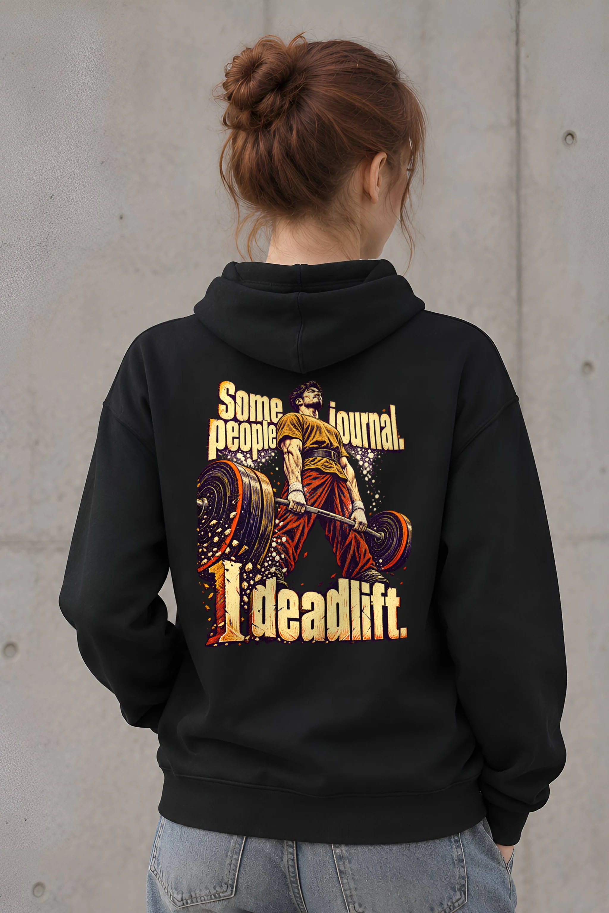 "I Deadlift" Unisex Pullover Hoodie