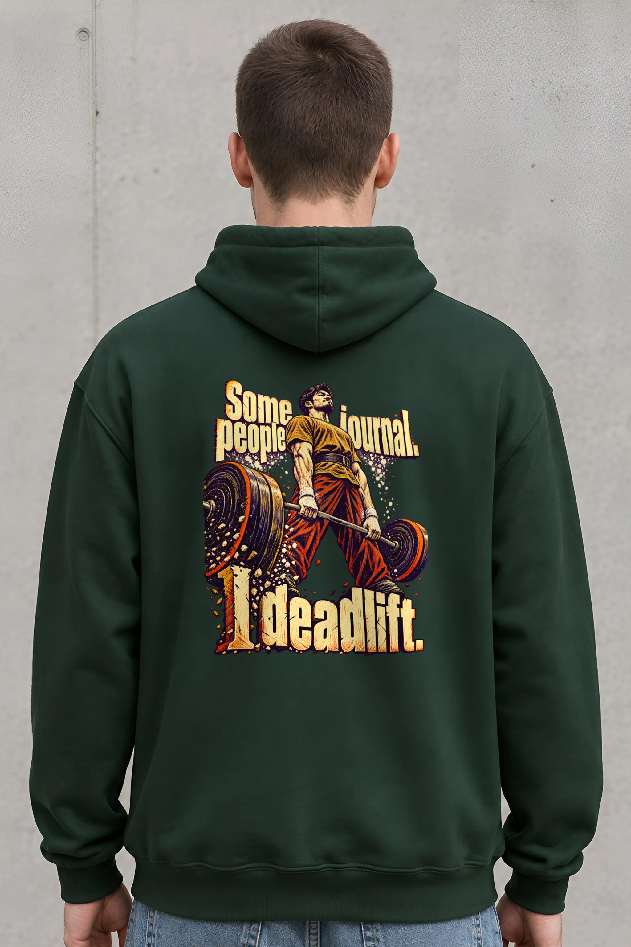 "I Deadlift" Unisex Pullover Hoodie