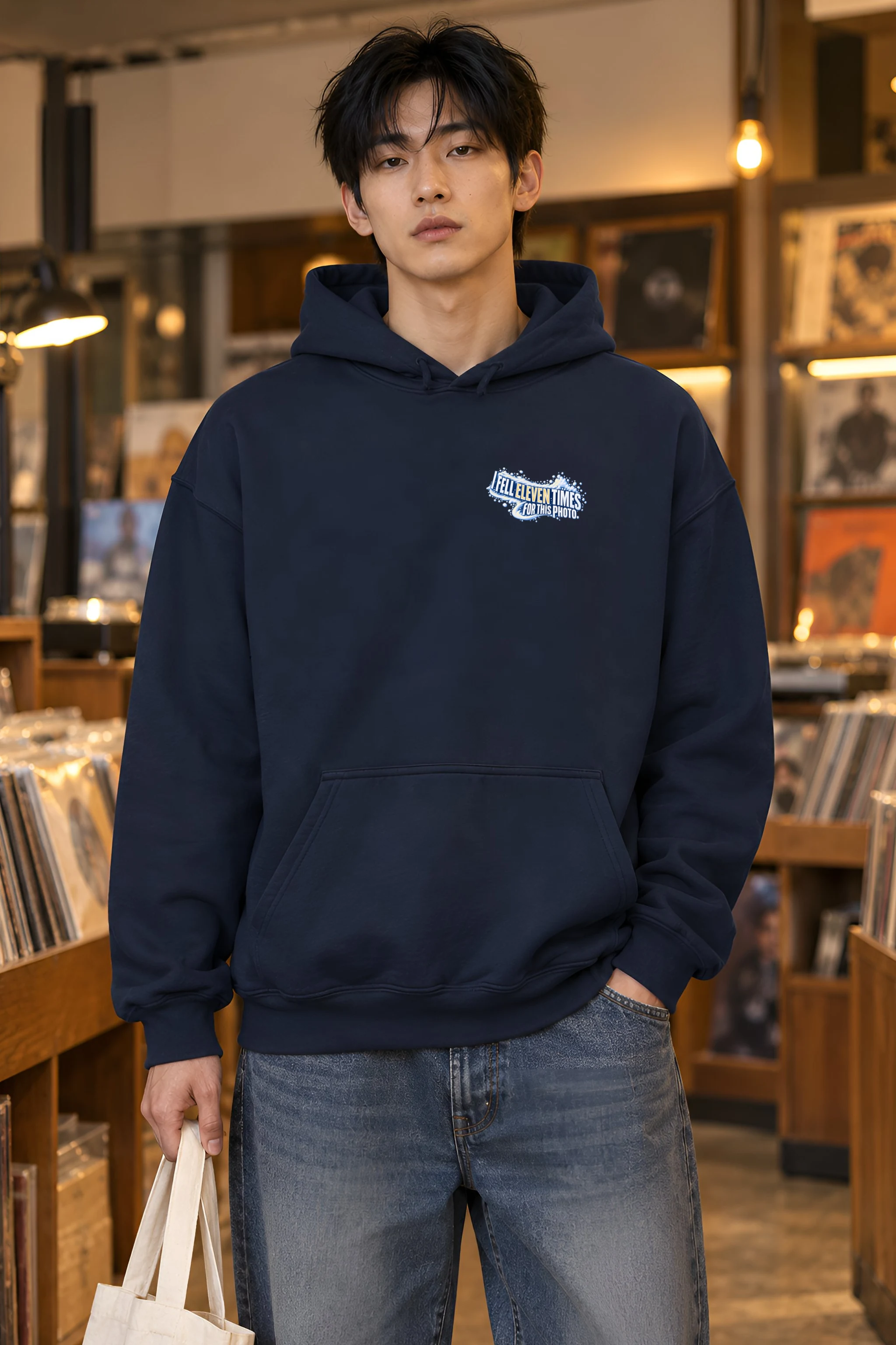 "I Fell Eleven Times" Unisex Pullover Hoodie