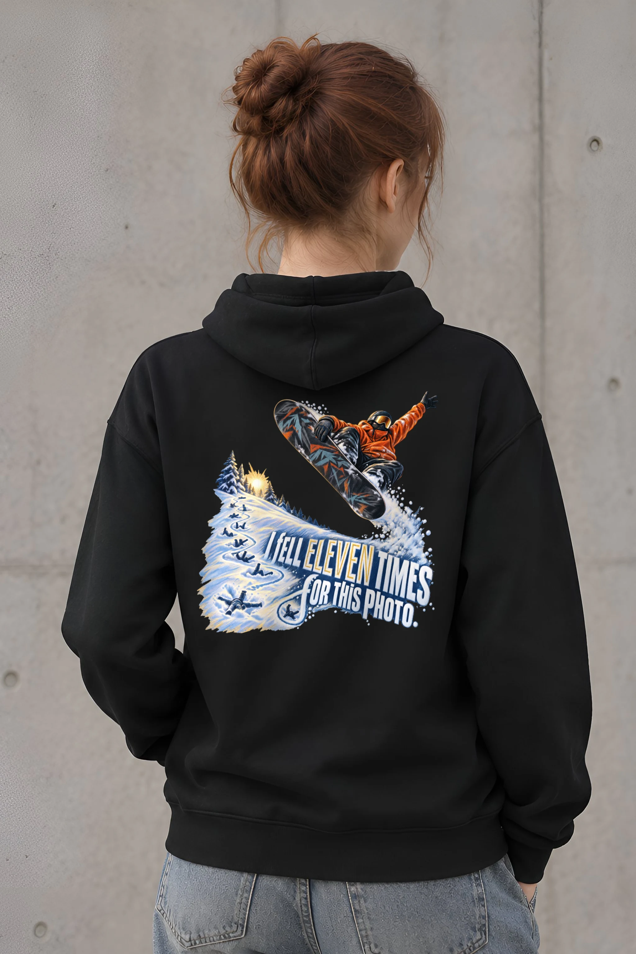 "I Fell Eleven Times" Unisex Pullover Hoodie