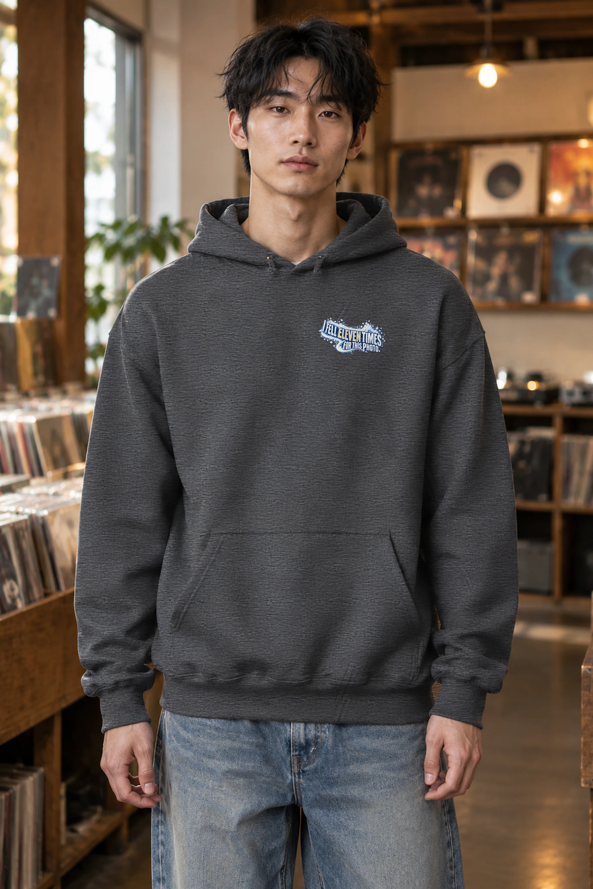 "I Fell Eleven Times" Unisex Pullover Hoodie