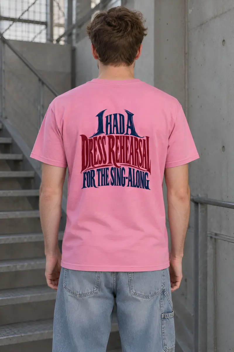 “I Had a Dress Rehearsal” Heavyweight Unisex Crewneck T-shirt