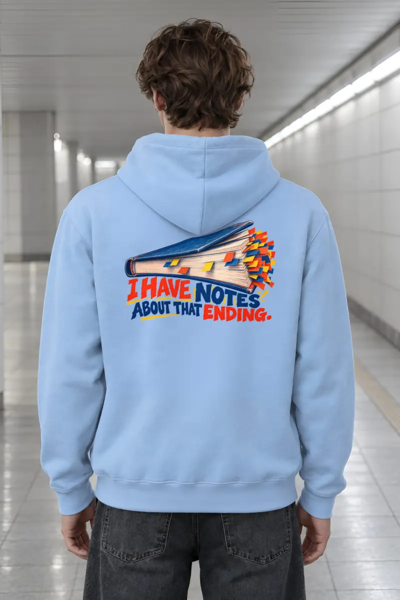 “I Have Notes About That Ending” Heavy Blend Unisex Pullover Hoodie