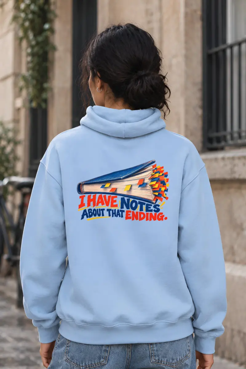 "I Have Notes About That Ending" Heavy Blend Unisex Pullover Hoodie