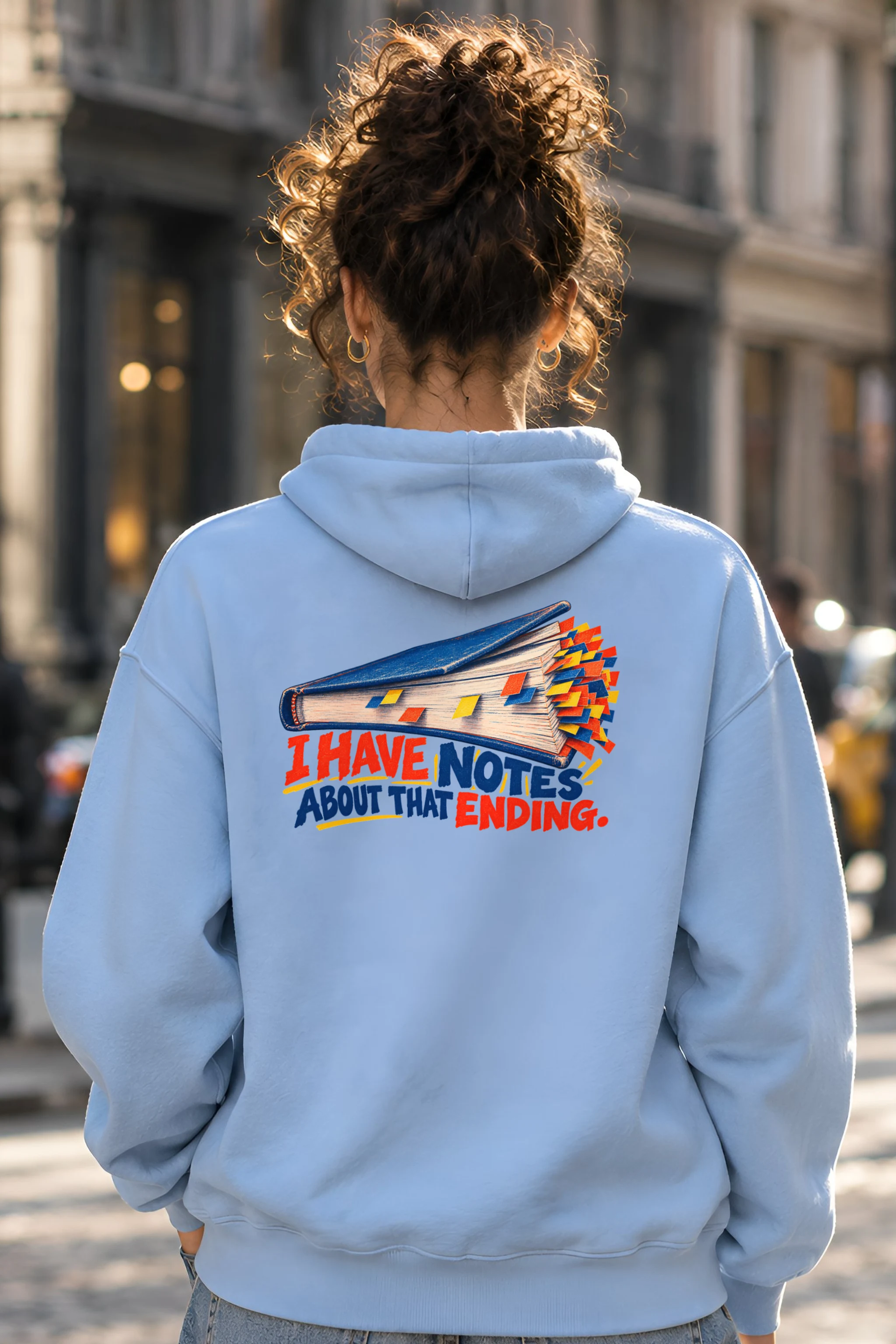 "I Have Notes About That Ending" Heavy Blend Unisex Pullover Hoodie