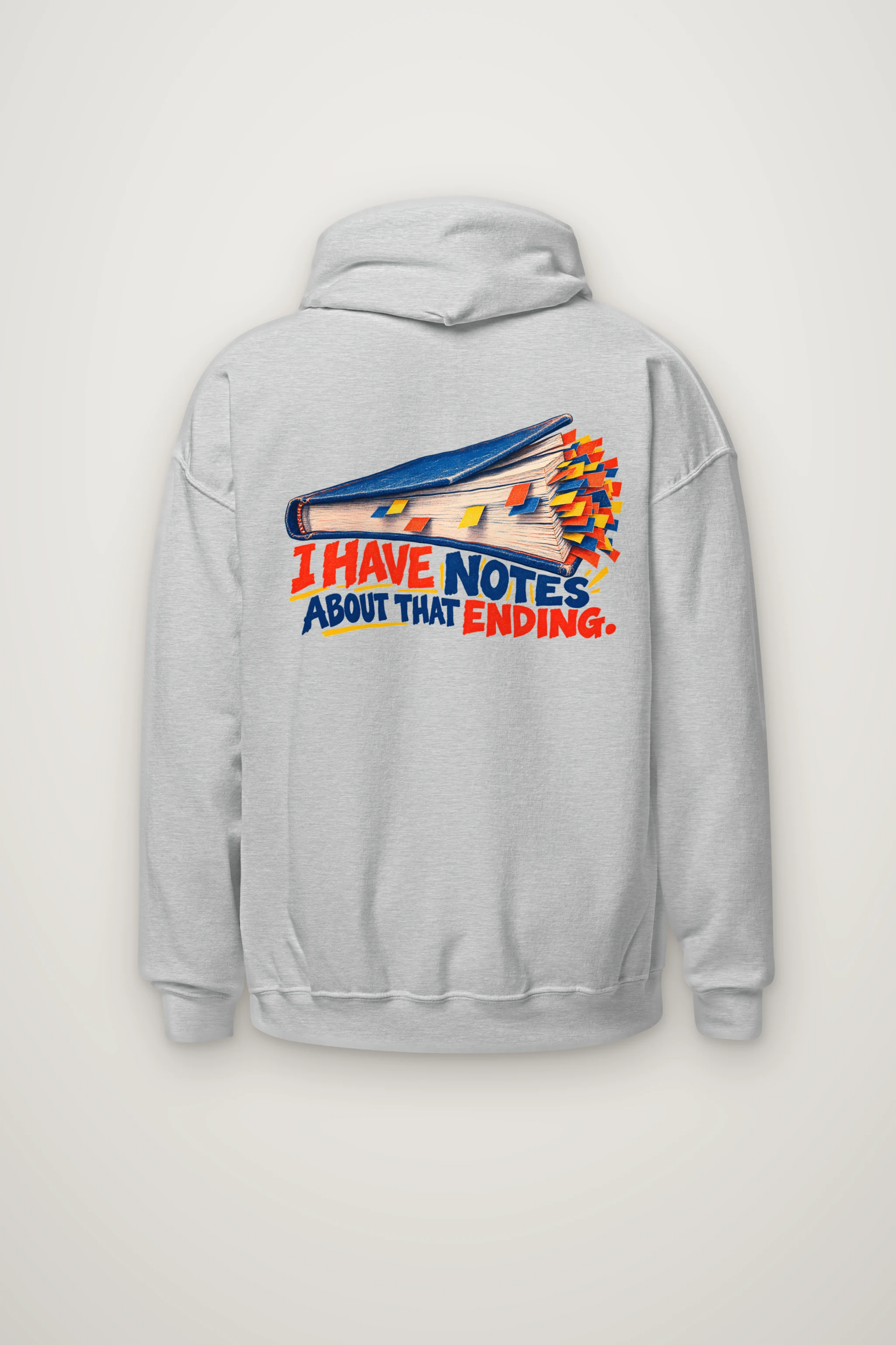 "I Have Notes About That Ending" Heavy Blend Unisex Pullover Hoodie