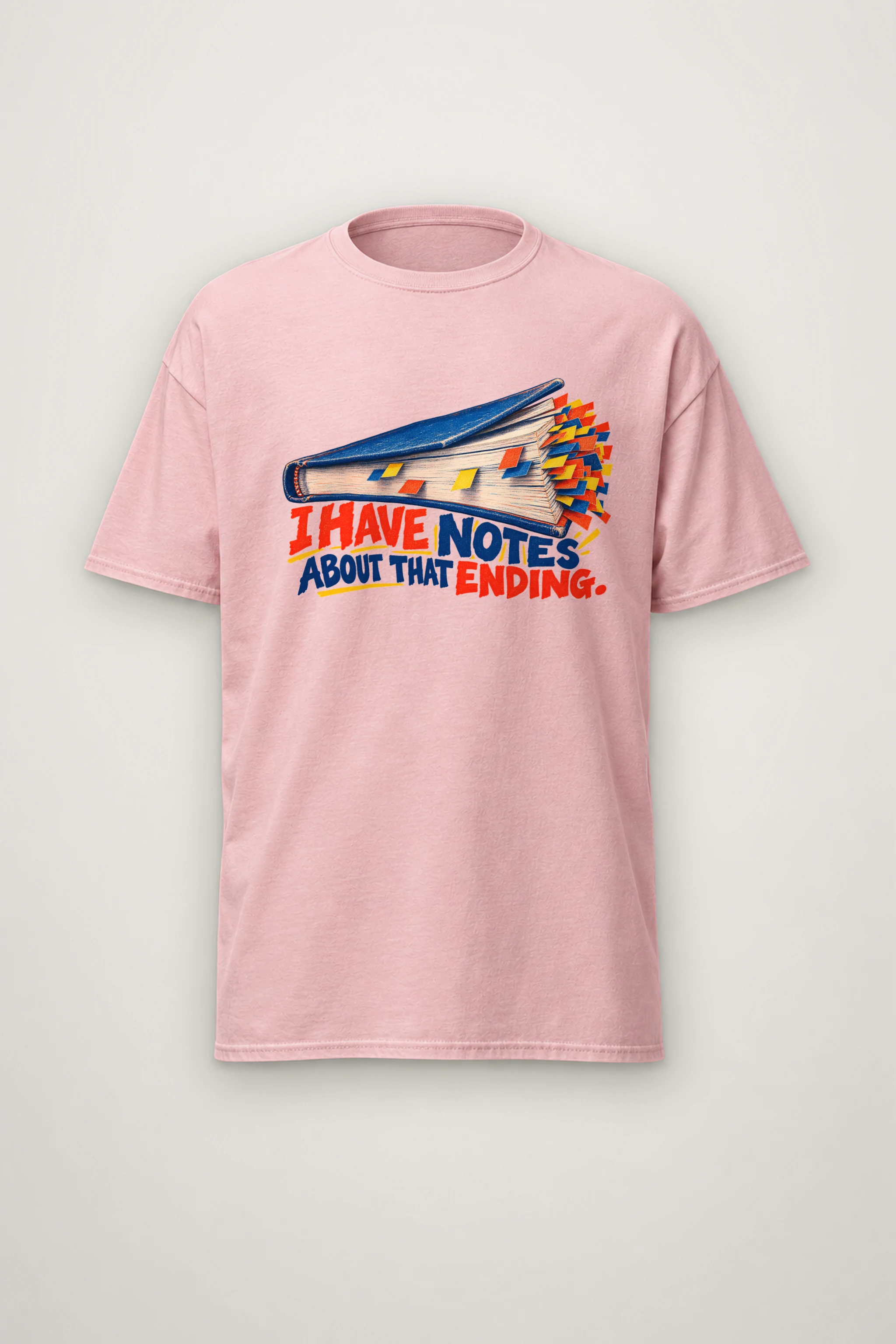 "I Have Notes About That Ending" Heavyweight Unisex Crewneck T-shirt