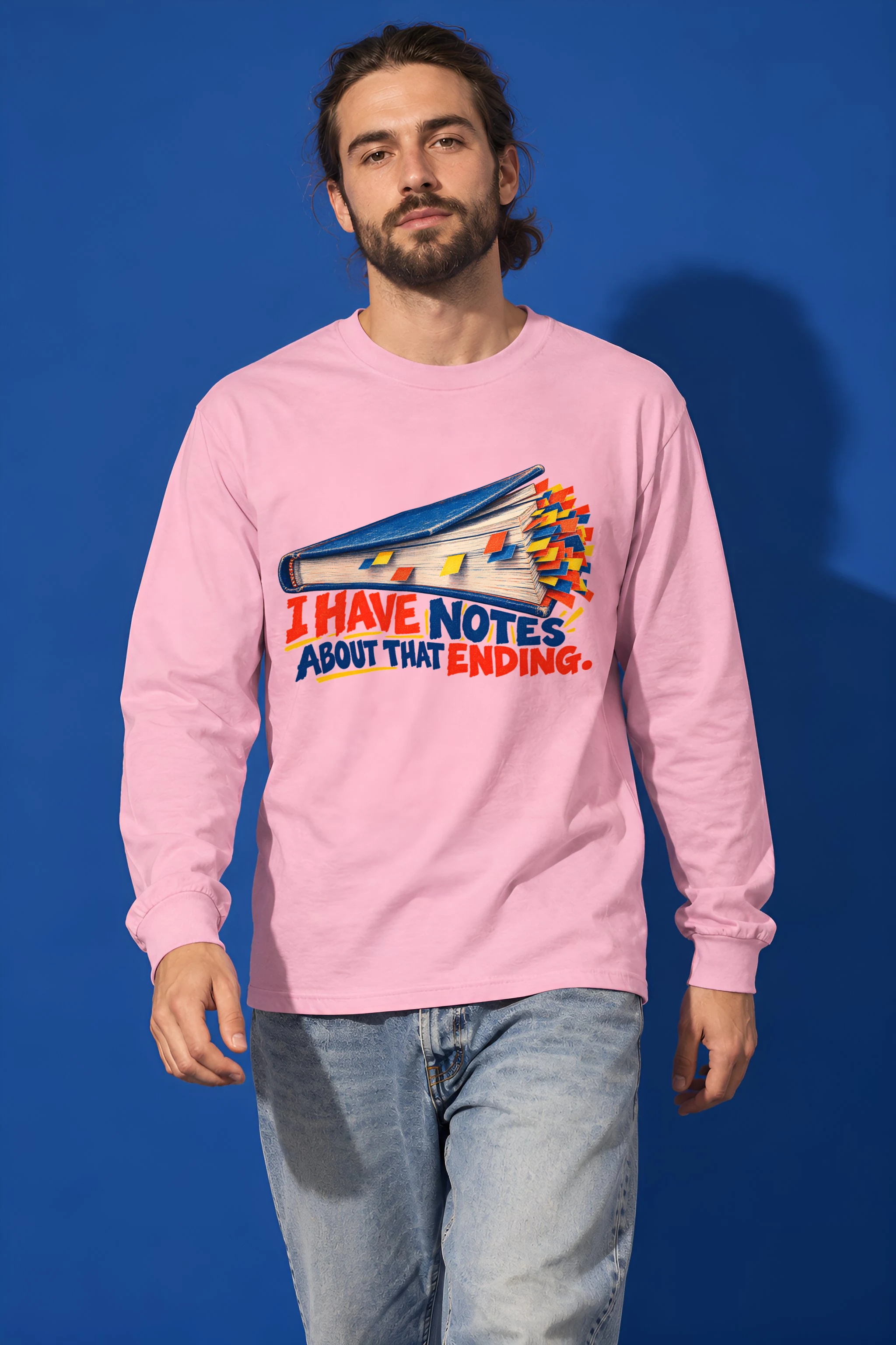 "I Have Notes About That Ending" Unisex Longsleeve T-shirt
