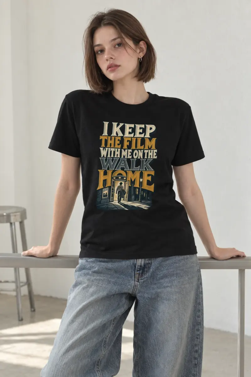“I Keep The Film With Me” Heavyweight Unisex Crewneck T-shirt