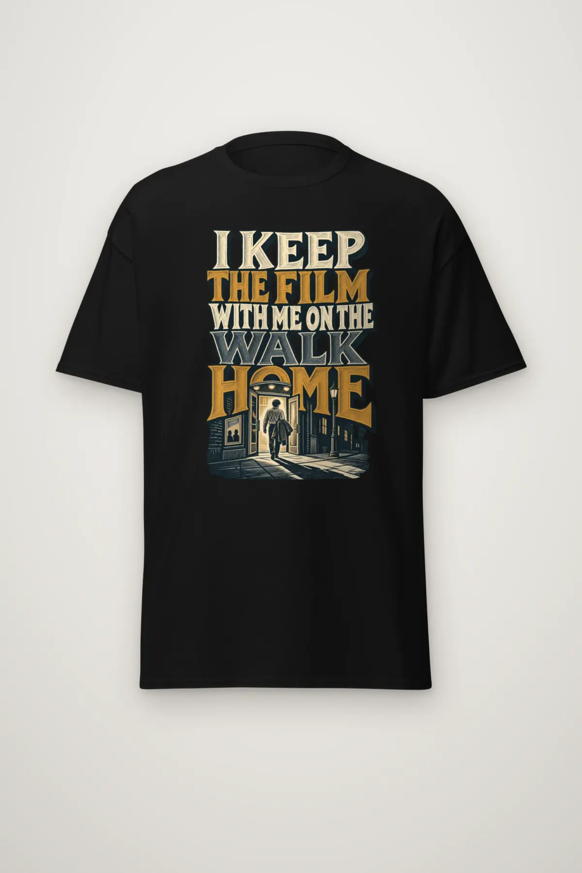 "I Keep The Film With Me" Heavyweight Unisex Crewneck T-shirt