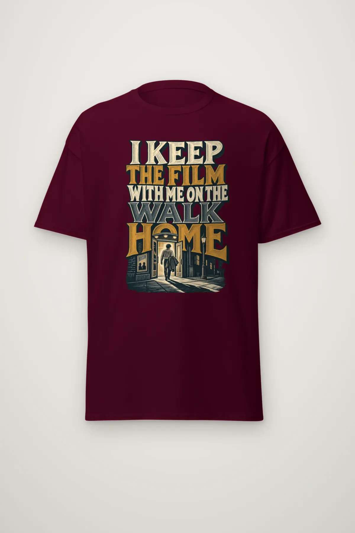 "I Keep The Film With Me" Heavyweight Unisex Crewneck T-shirt