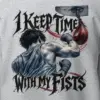 "I Keep Time With My Fists" Heavy Blend Unisex Crewneck Sweatshirt