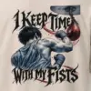 "I Keep Time With My Fists" Heavyweight Unisex Crewneck T-shirt