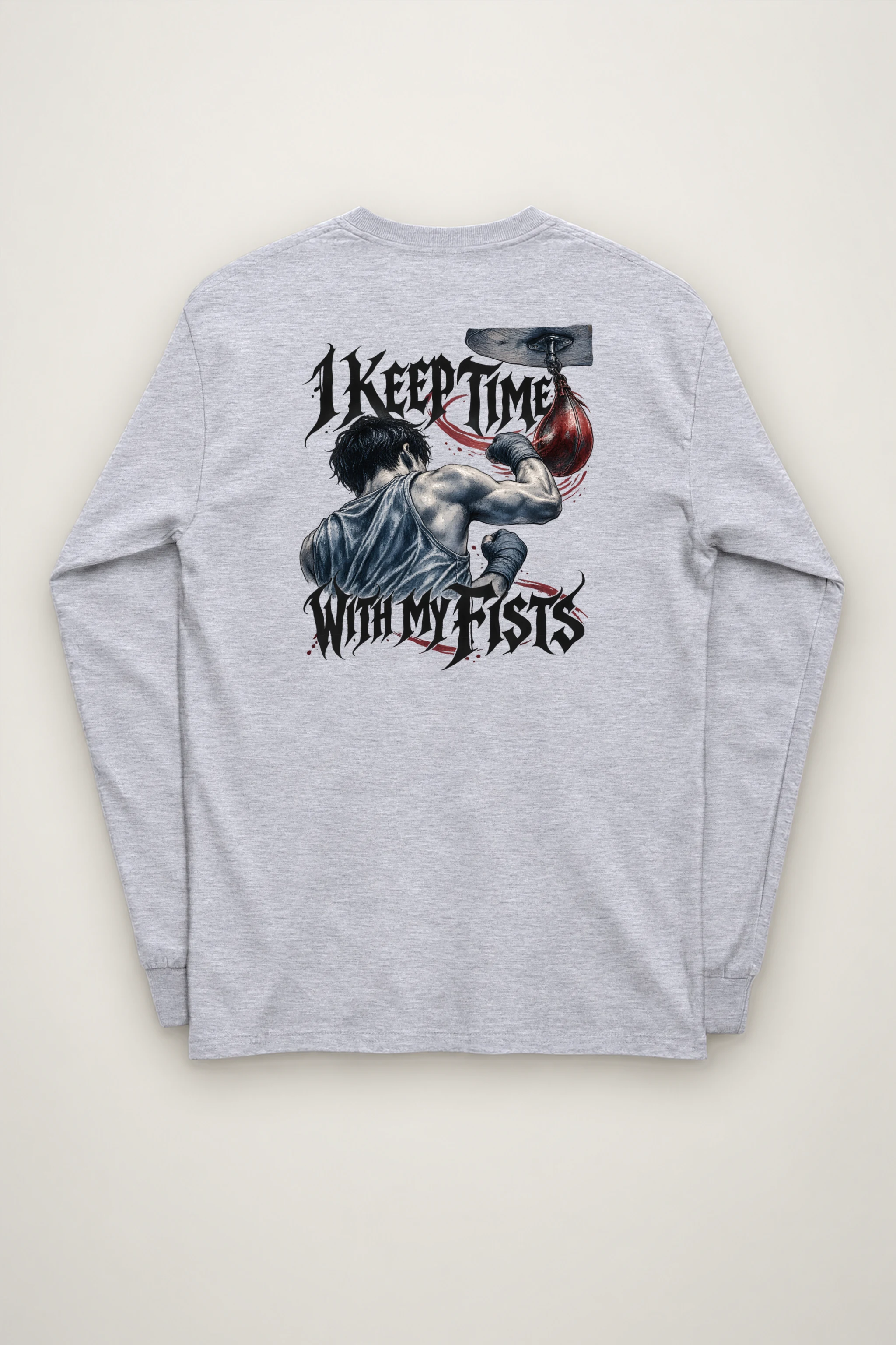 "I Keep Time With My Fists" Unisex Longsleeve T-shirt