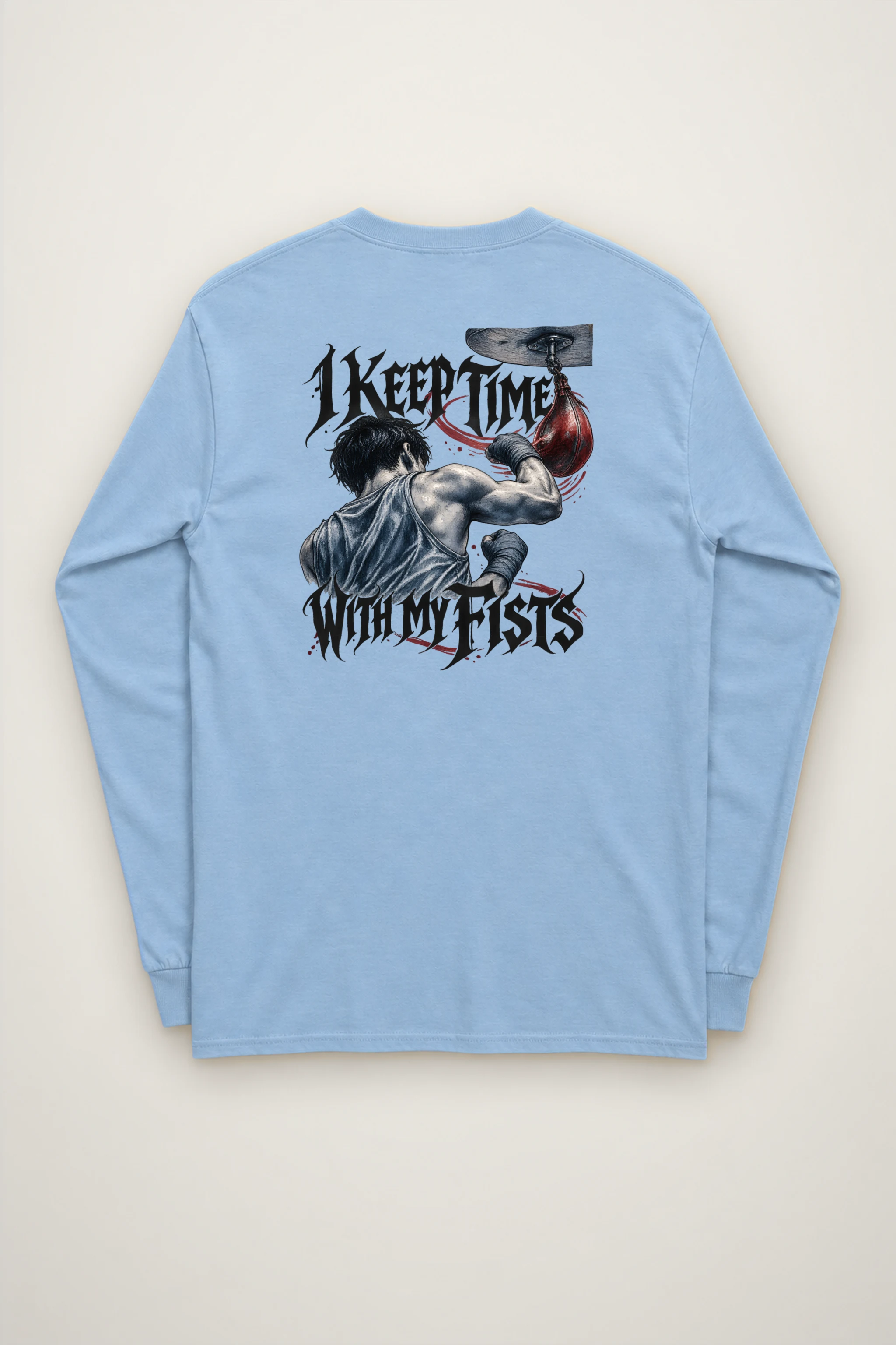 "I Keep Time With My Fists" Unisex Longsleeve T-shirt
