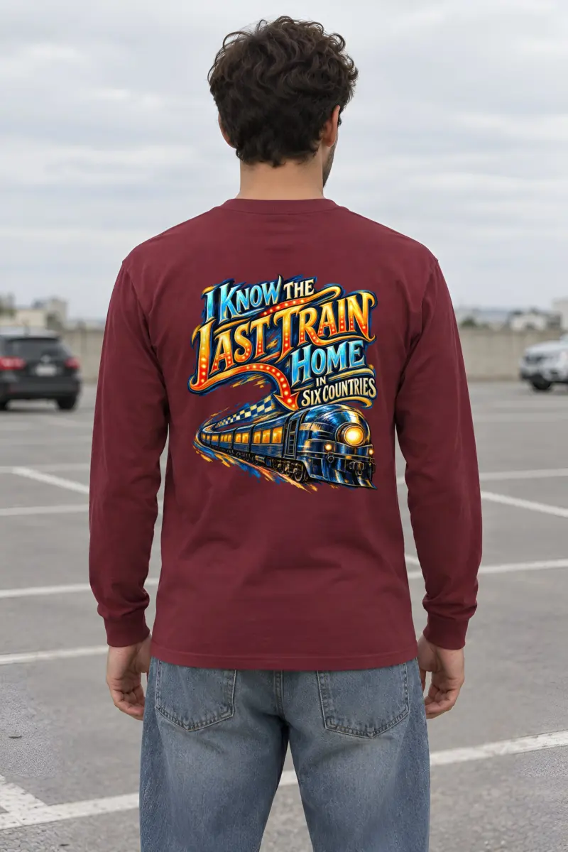 “I Know the Last Train Home” Unisex Longsleeve T-shirt