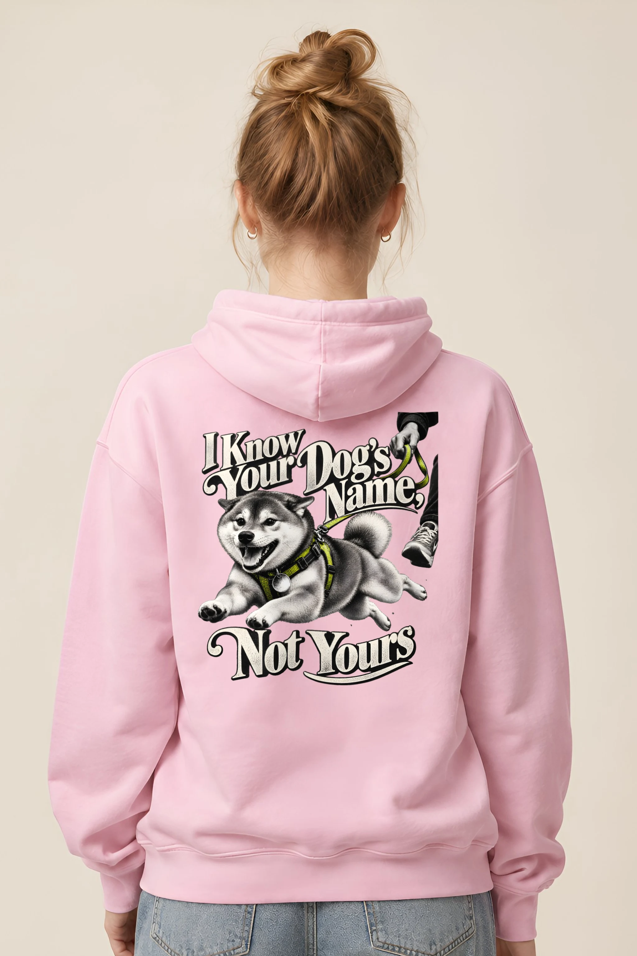 "I Know Your Dog's Name" Heavy Blend Unisex Pullover Hoodie