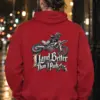 "I Land Better Than I Park" Heavy Blend Unisex Pullover Hoodie